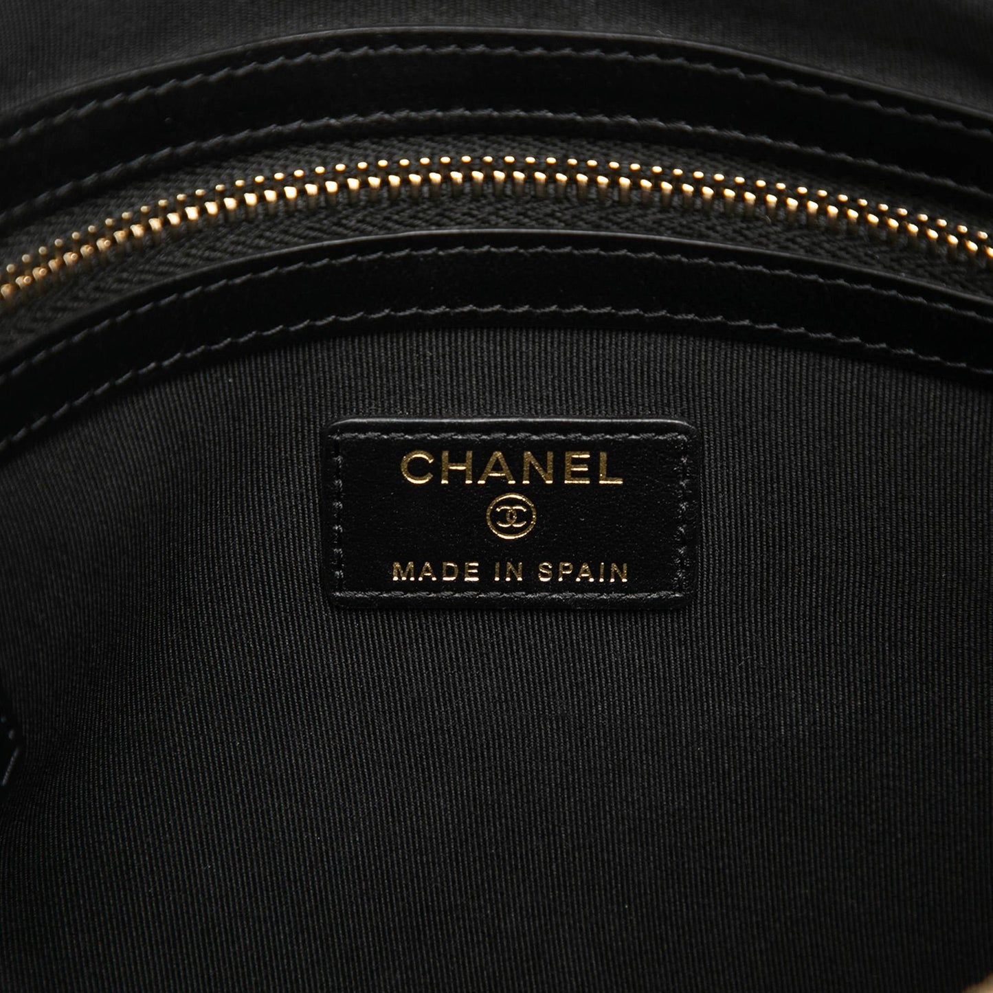 Chanel Medium Quilted Caviar Boy O Case Clutch