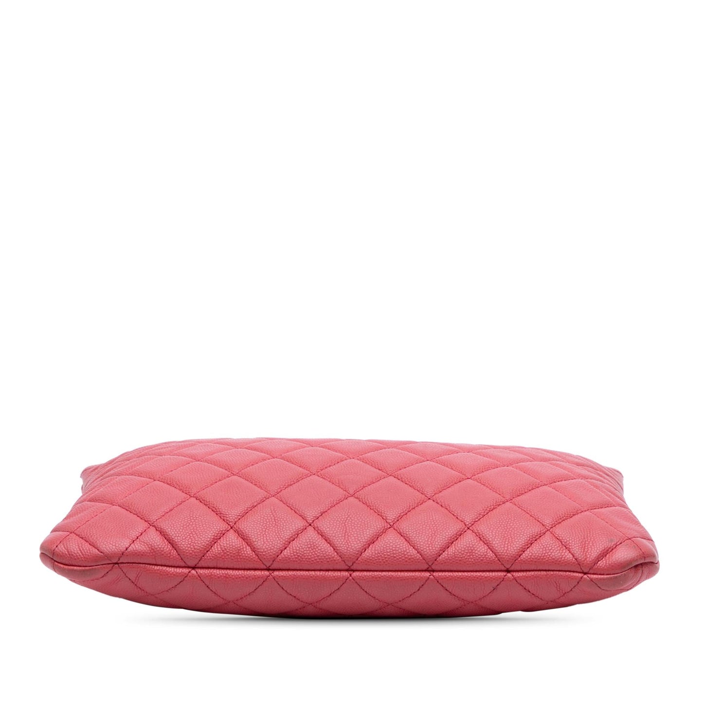 Chanel Medium Quilted Caviar O Case Clutch