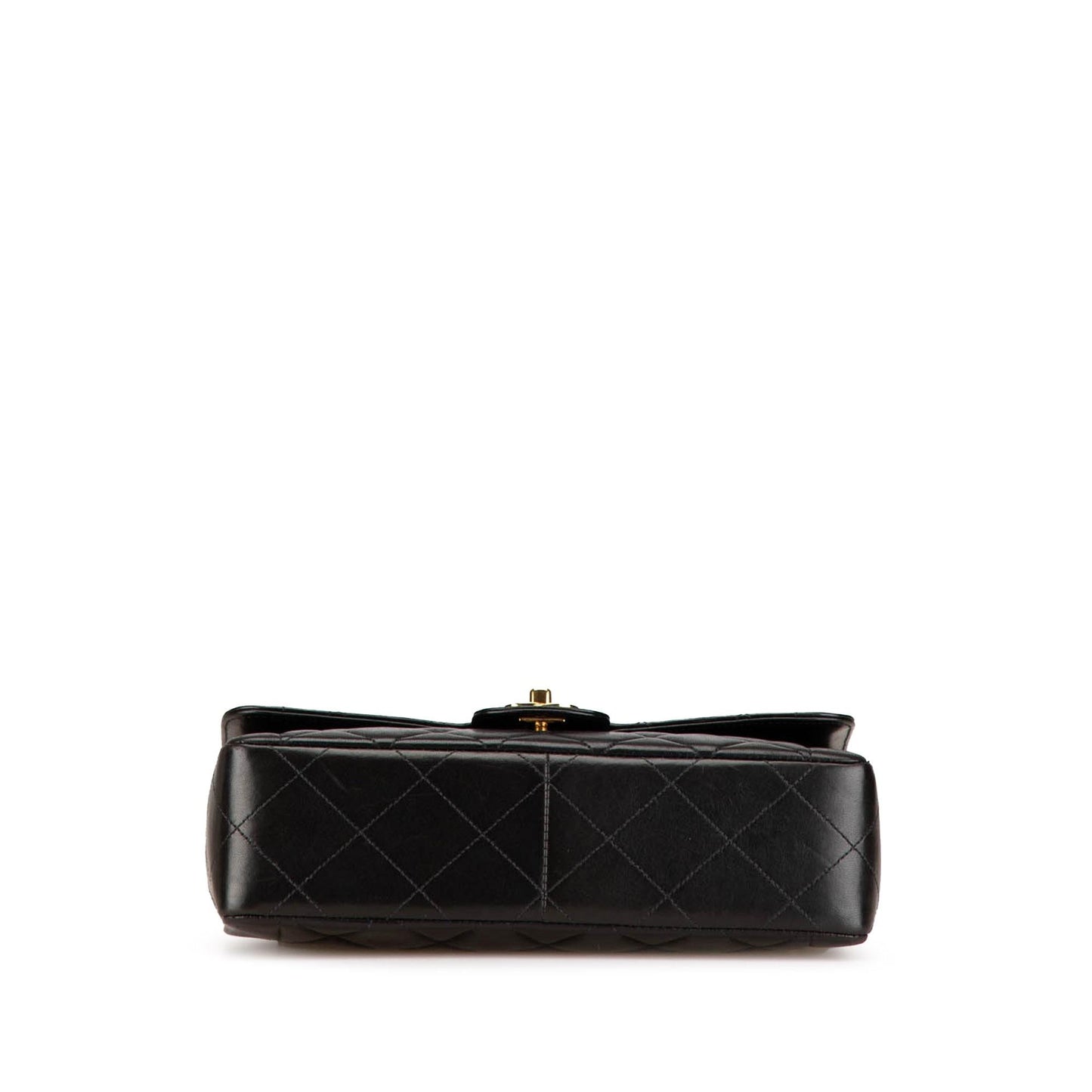 Chanel Medium Quilted Lambskin Border Single Flap (SHG-Tu2Hic)