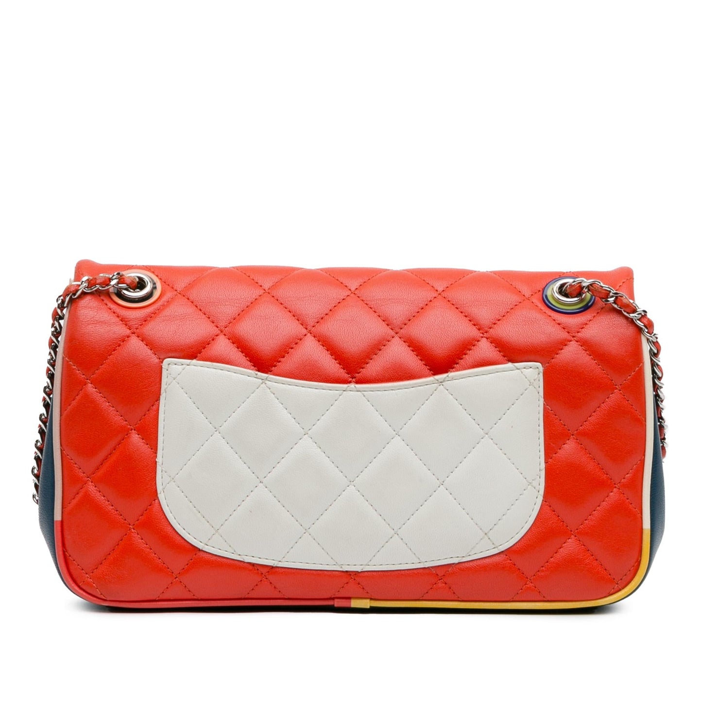 Chanel Medium Quilted Lambskin Cuba Color Flap (SHG-lYmqHQ)