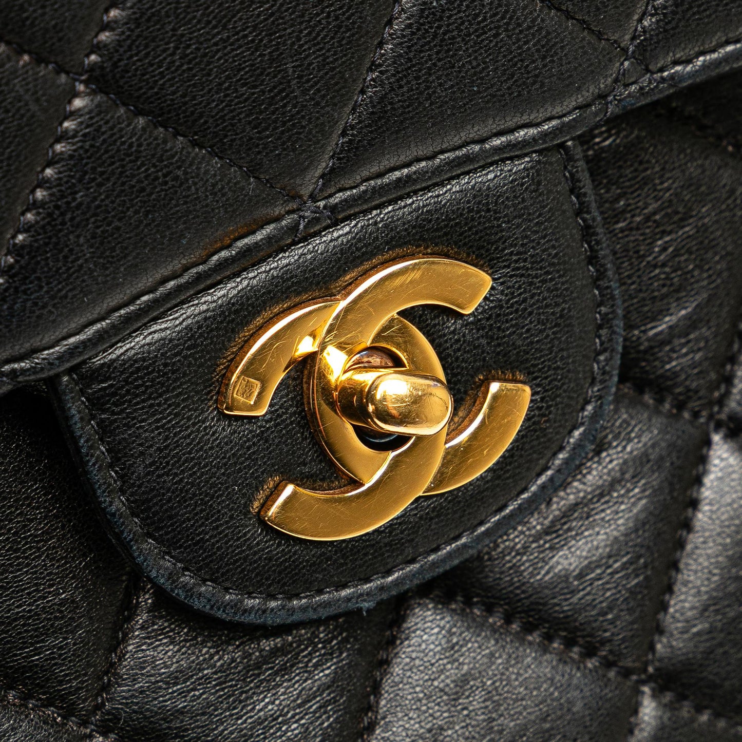 Chanel Medium Quilted Lambskin Double Sided Flap