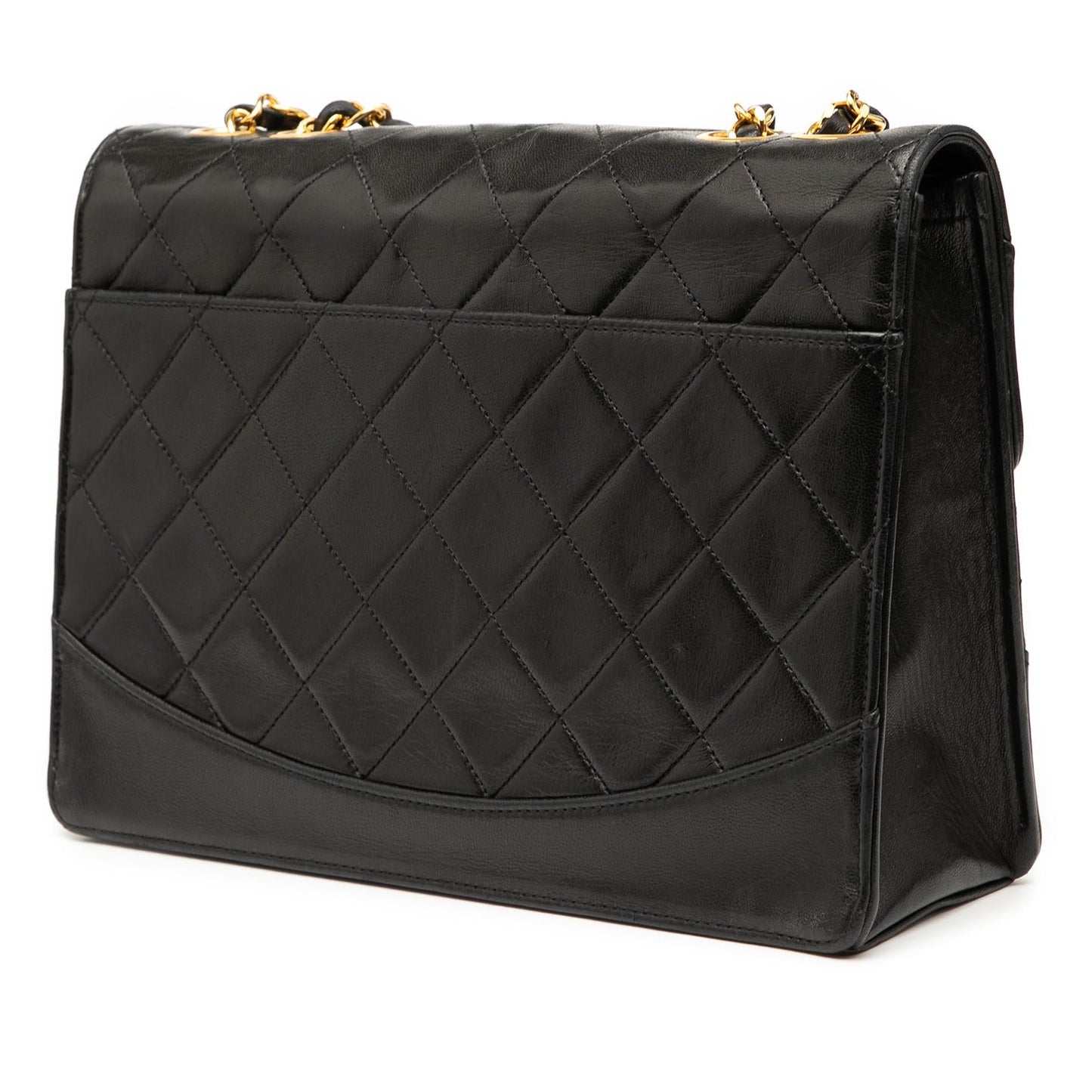 Chanel Medium Quilted Lambskin Mademoiselle Single Flap