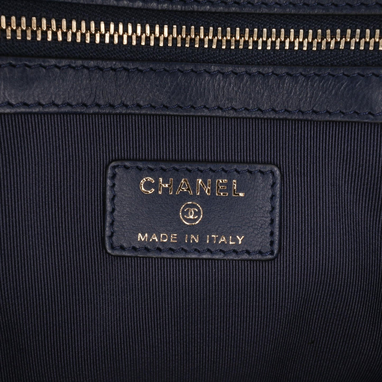 Chanel Medium Quilted Lambskin O Case Clutch