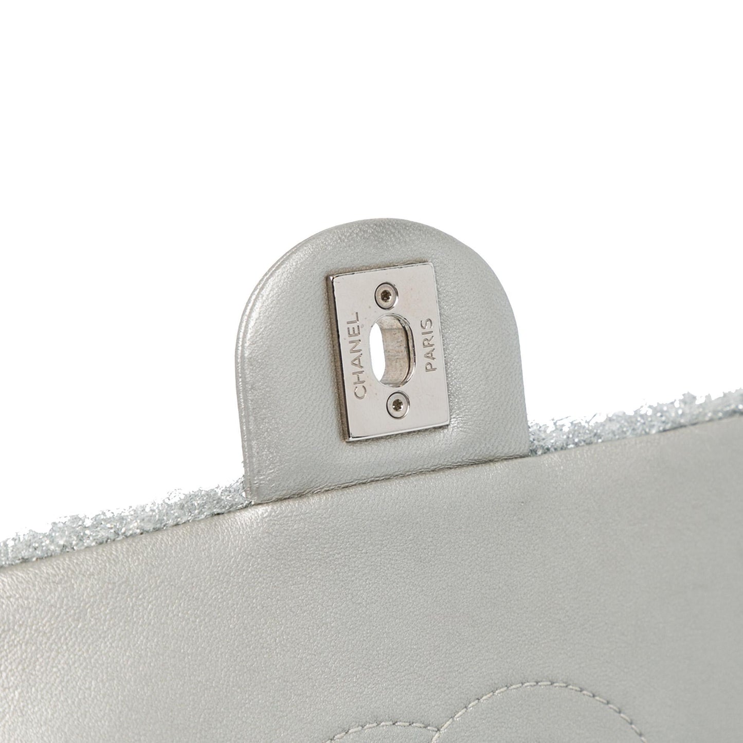 Chanel Medium Quilted Lurex Ground Control Pluto Glitter Flap (SHG-oj7q7D)