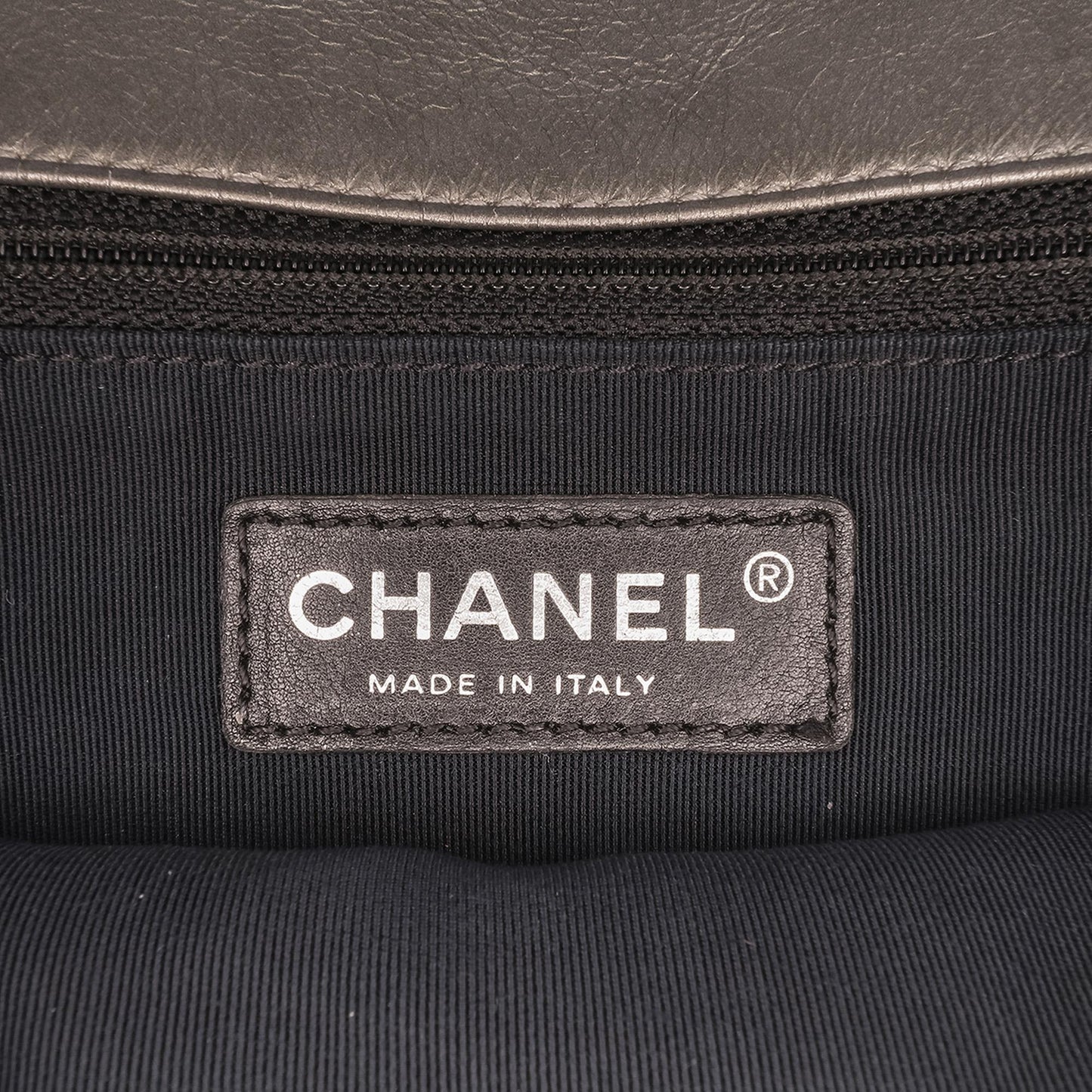 Chanel Medium Quilted Metallic Aged Calfskin Chain Me Flap