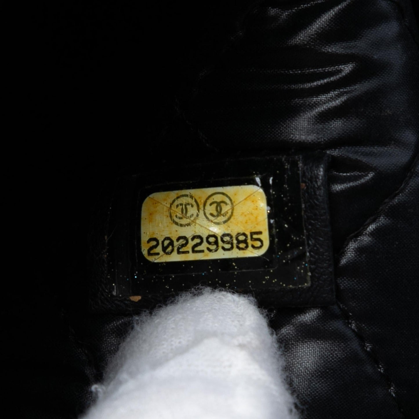 Chanel Medium Quilted Patent O Case Clutch