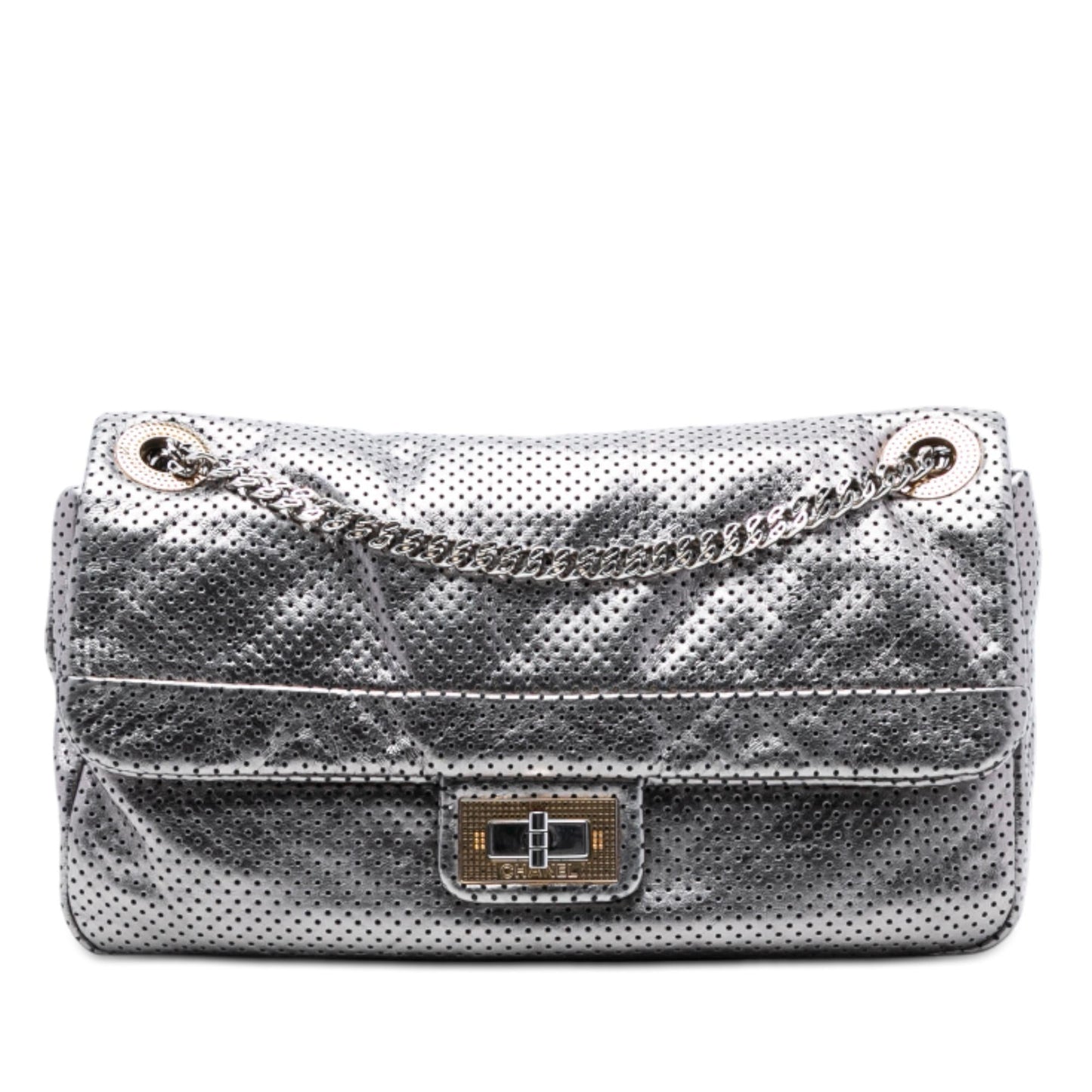 Chanel Medium Reissue Perforated Calfskin Drill Flap
