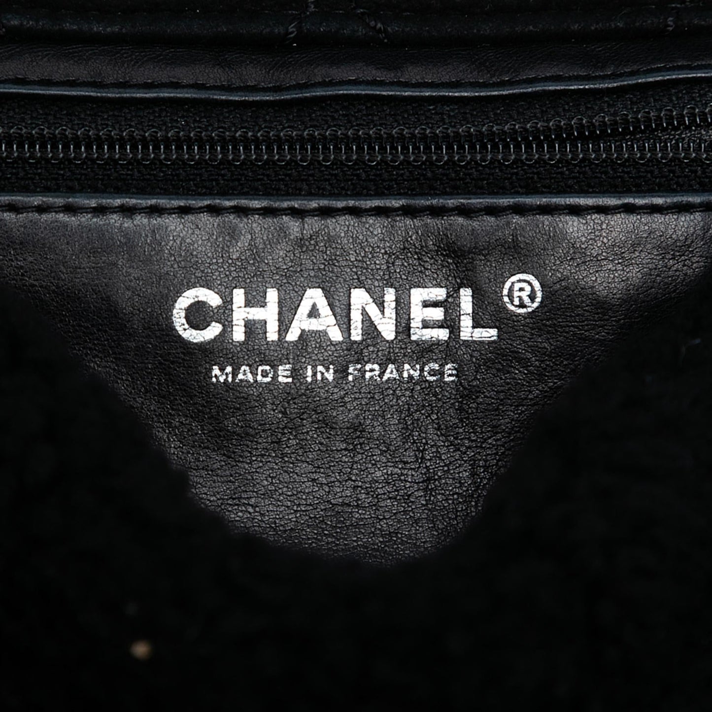 Chanel Medium Shearling Pearl Studded Flap