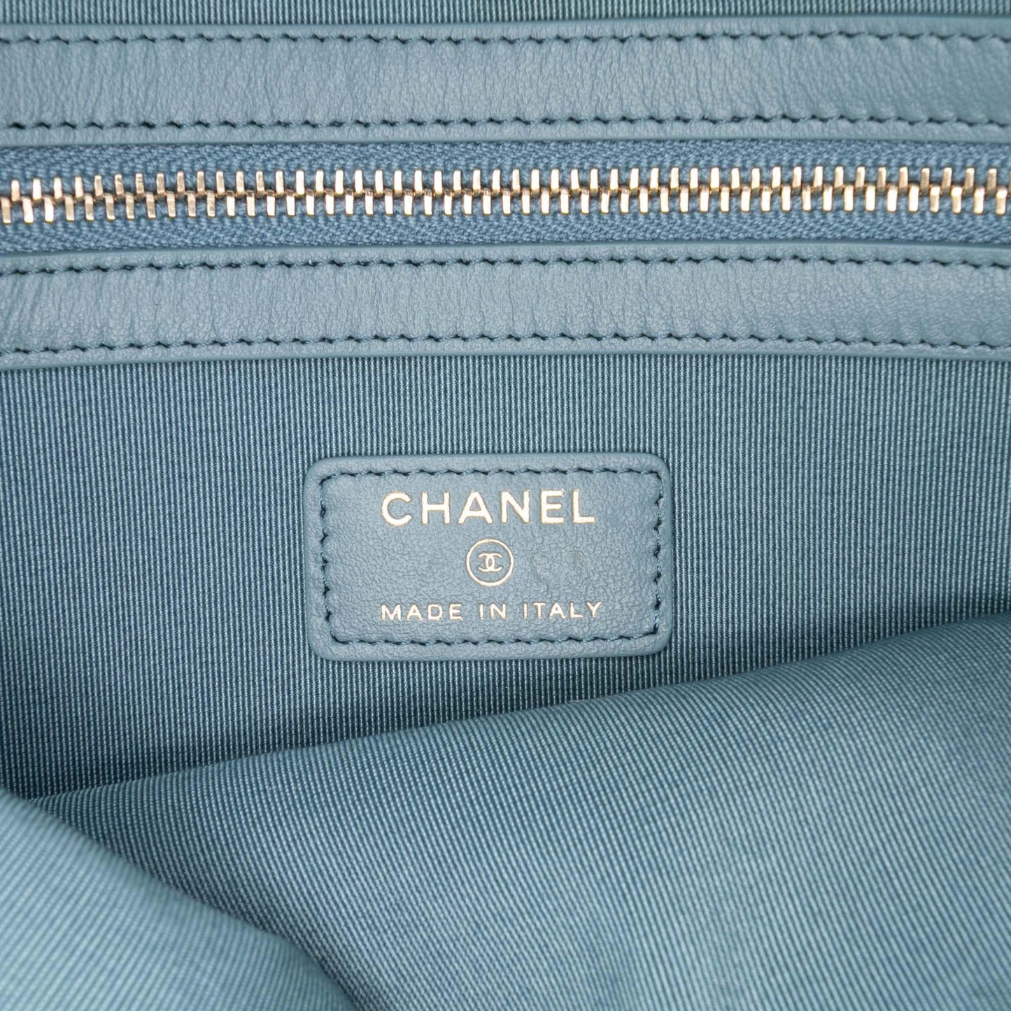 Chanel Medium Tweed Deauville O Case Clutch