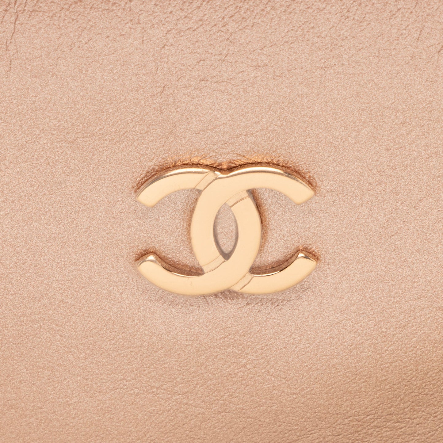 Chanel Metallic Calfskin Chanel 22 Pochette