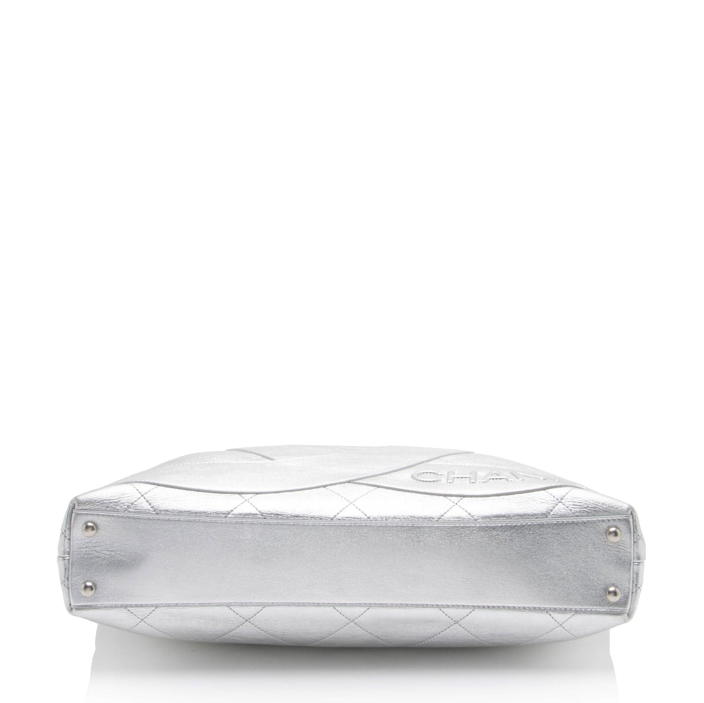 Chanel Metallic Lambskin Club Monaco Large Shopping Tote