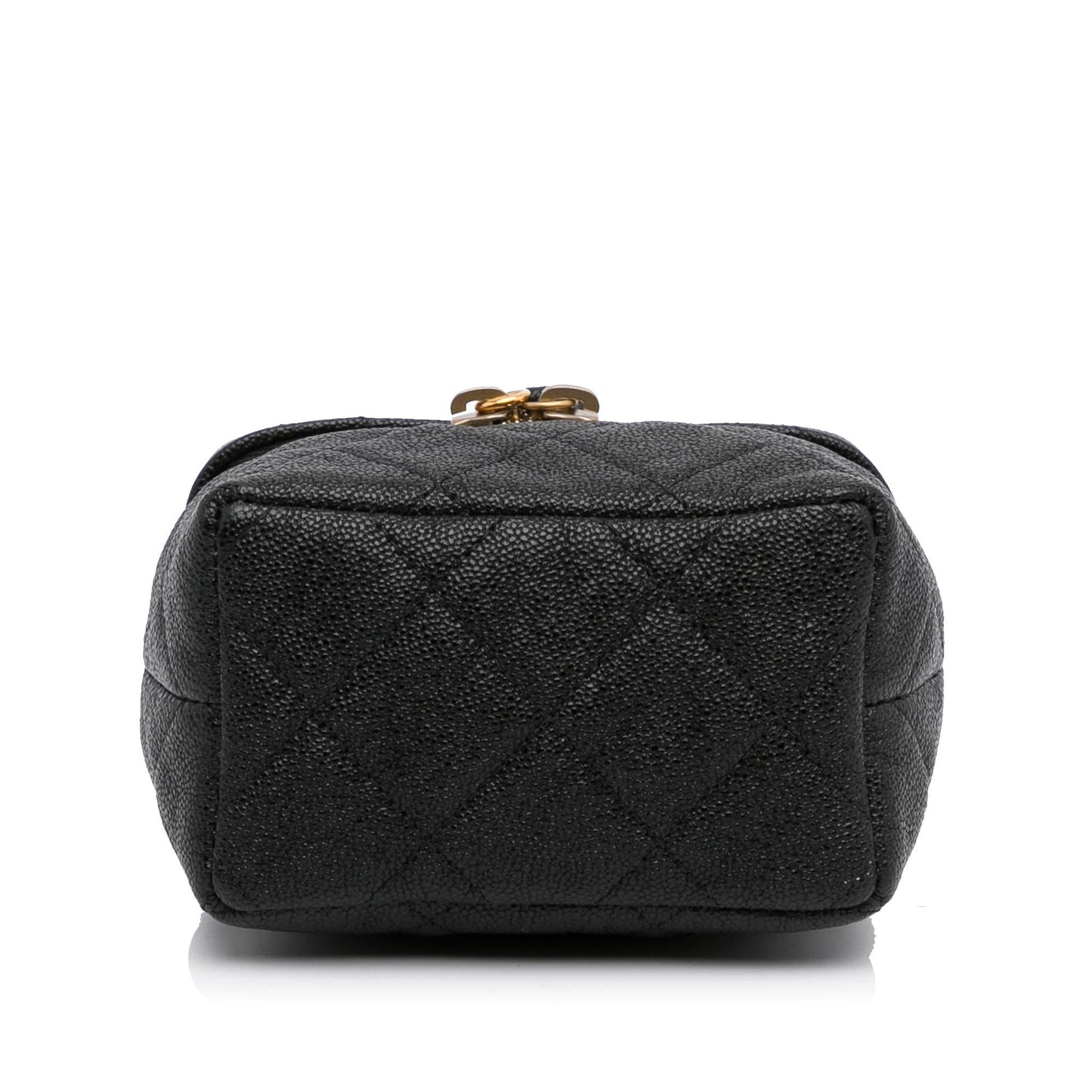 Chanel Micro Caviar Vanity Case with Chain
