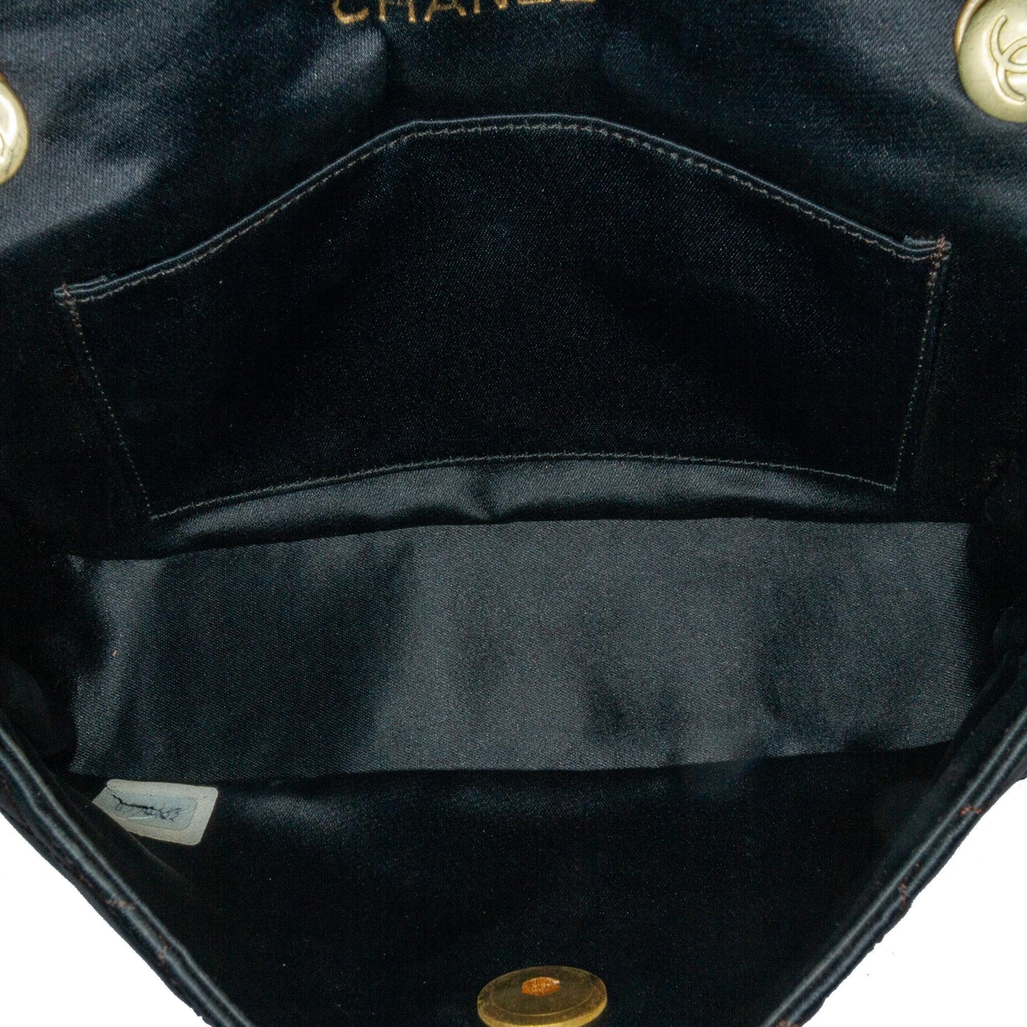 Chanel Mini CC Quilted Satin Flap (SHG-GrIueb)