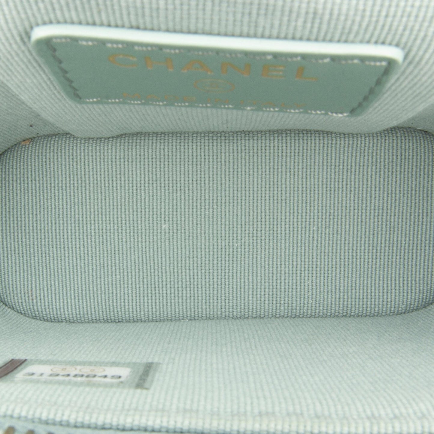 Chanel Mini Caviar Handle with Care Vanity Case