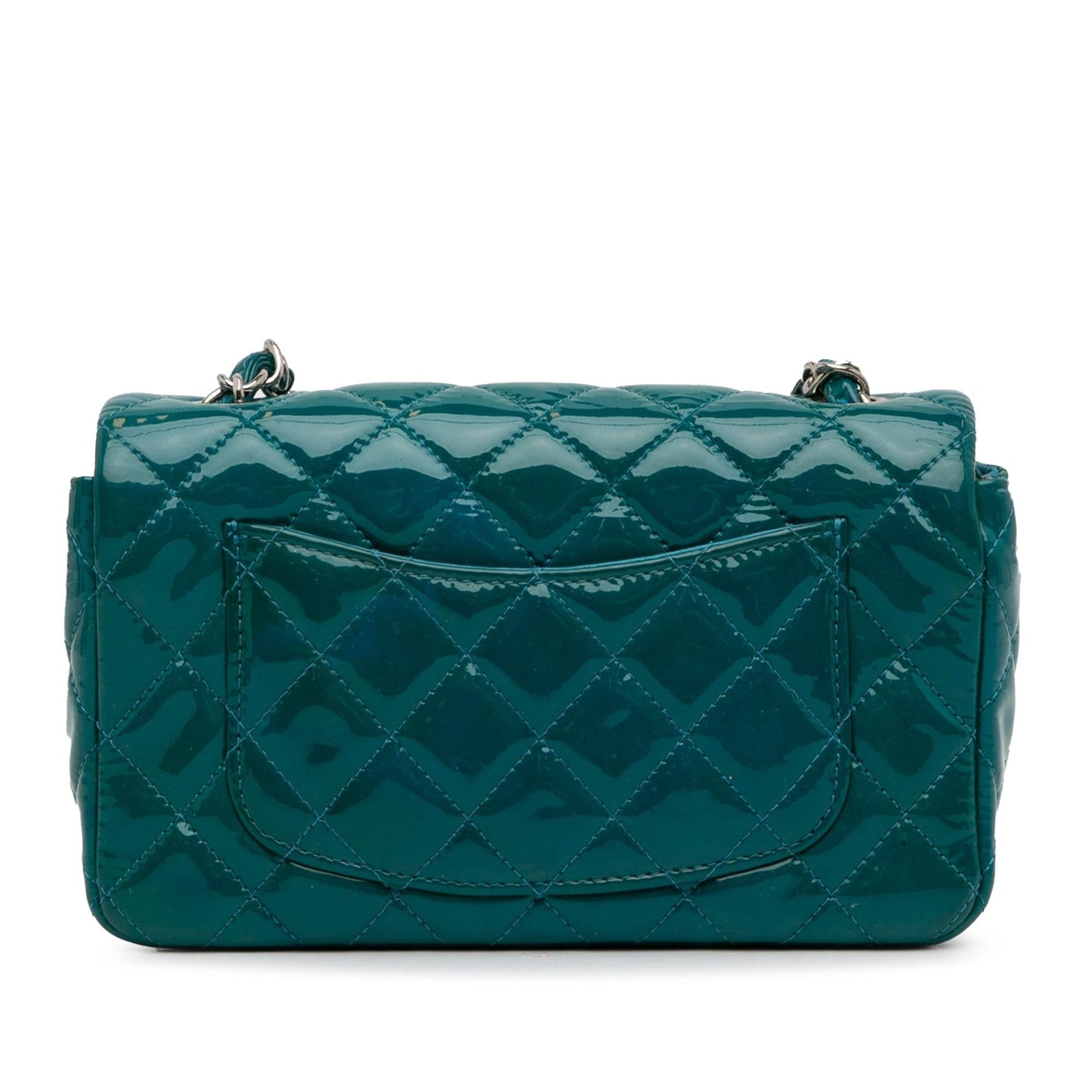 Luxury Chanel Mini Classic Patent Rectangular Single Flap (SHG-9x8gL6)