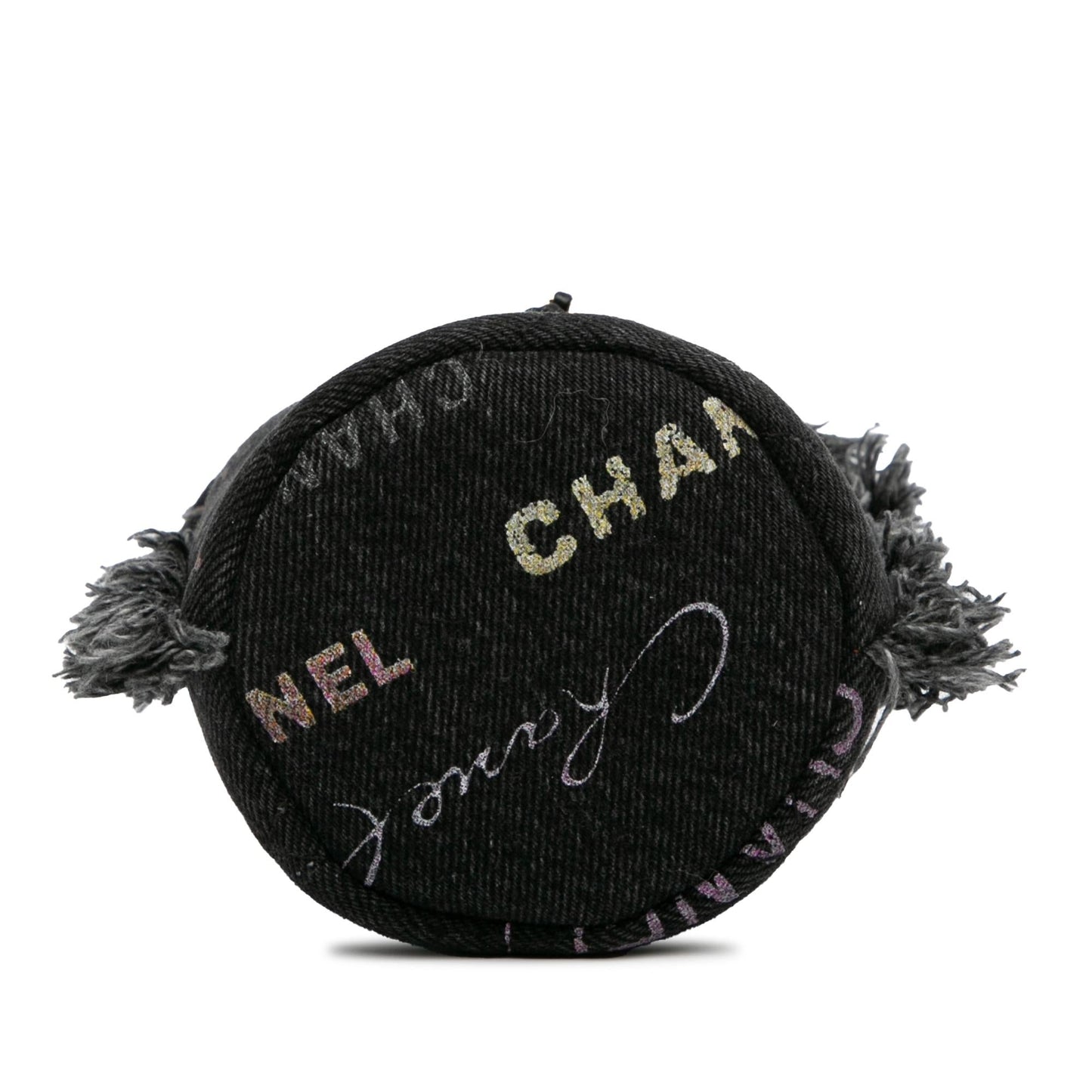 Chanel Mini Denim Mood Bucket with Chain