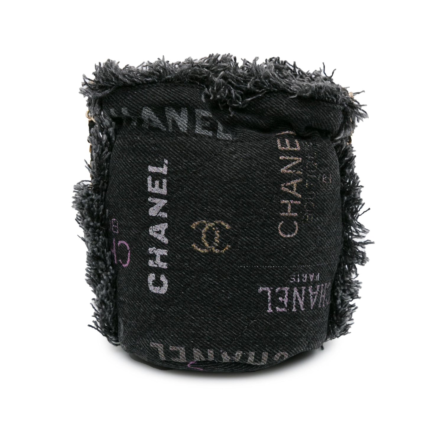 Chanel Mini Denim Mood Bucket with Chain (SHG-B4ElfD)