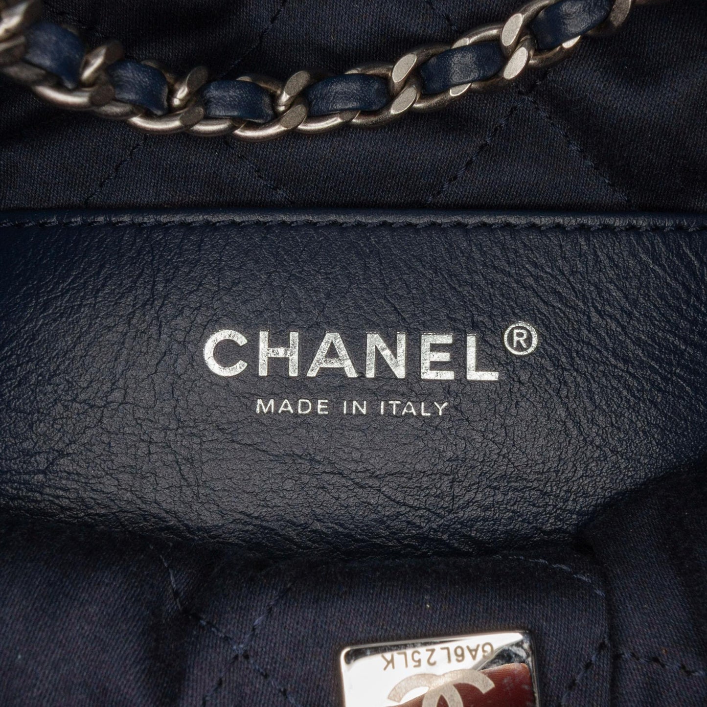 Chanel Mini Denim Stitched 22 Handbag