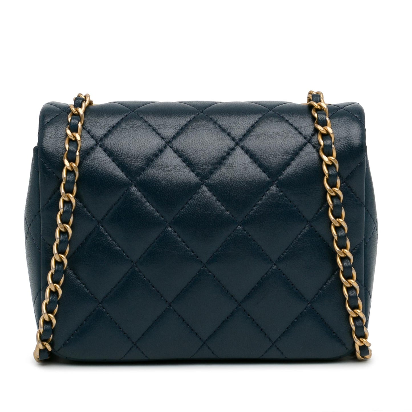 Chanel Mini Lambskin CC Crystal Full flap (SHG-ZRHzBE)