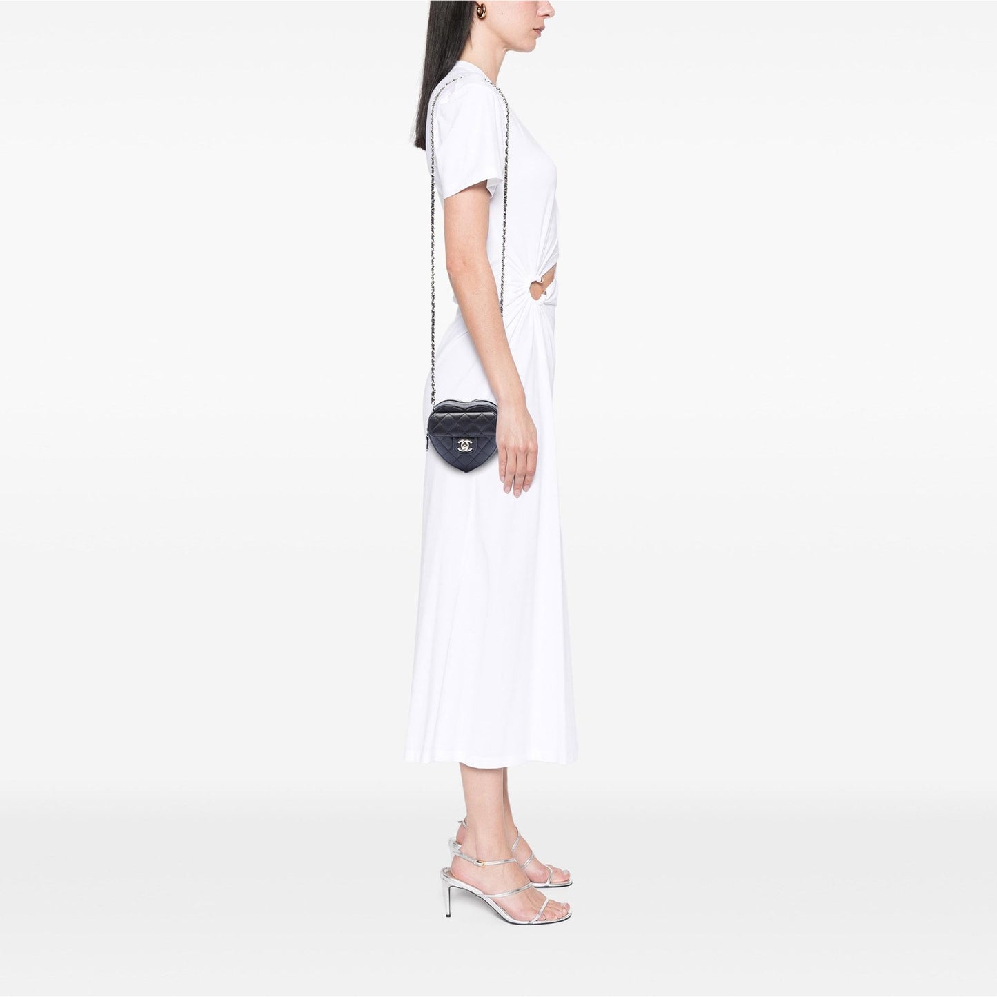 Chanel Mini Lambskin CC in Love Heart Crossbody