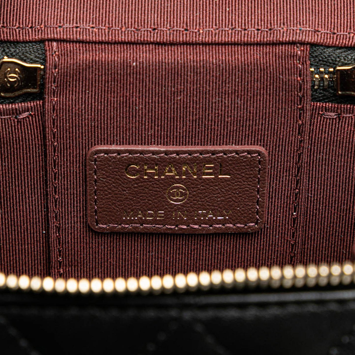 Chanel Mini Lambskin Vanity Case with Chain
