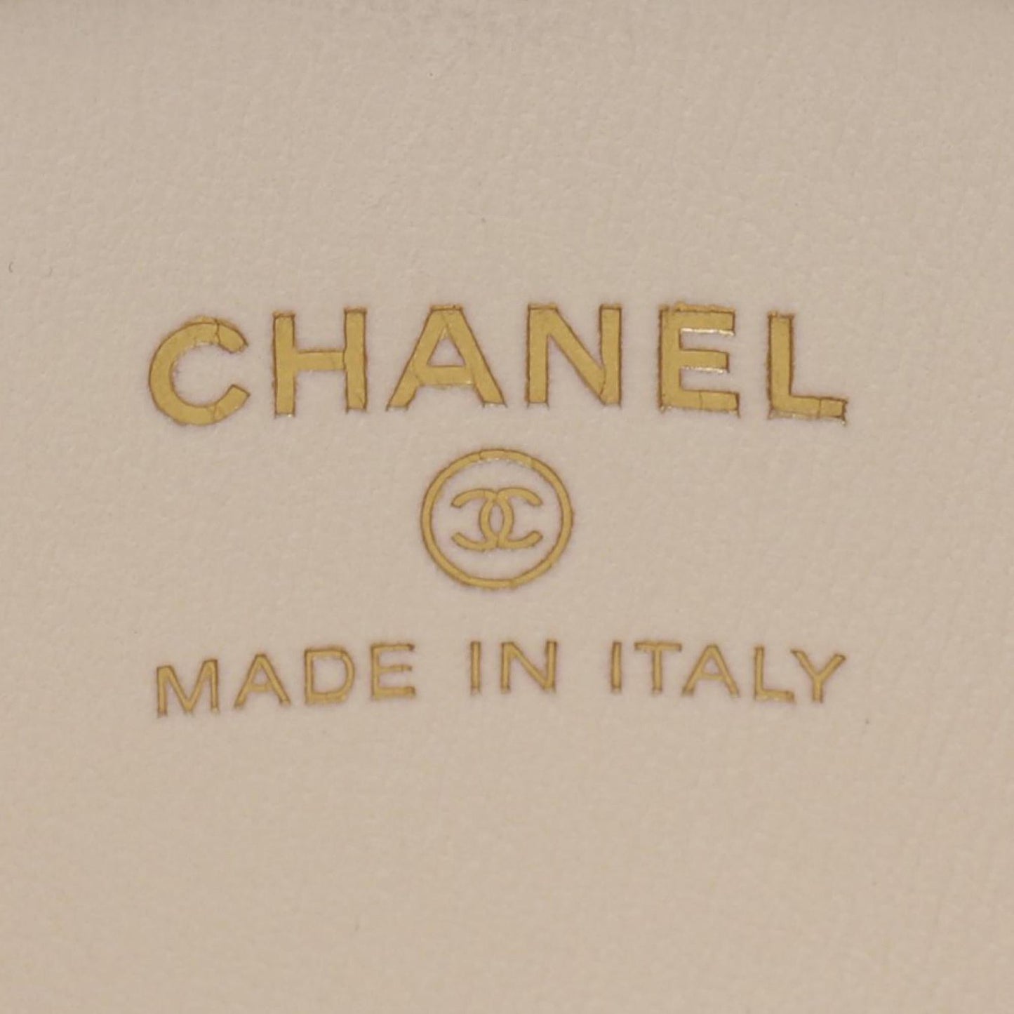 Chanel Mini Matelasse Lambskin Round Vanity Case