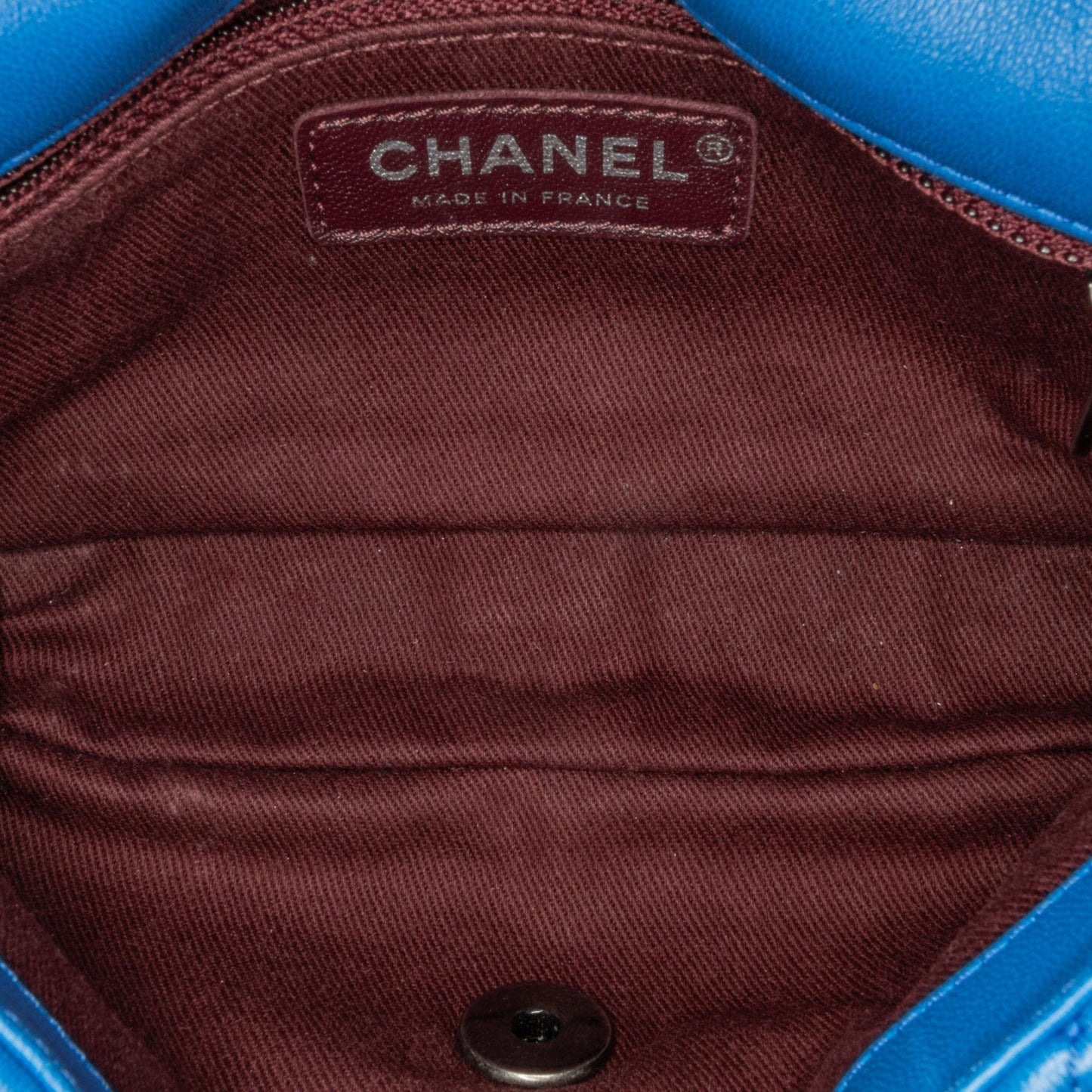 Chanel Mini Microquilted Lambskin Studded CC Flap (SHG-79zs0k)