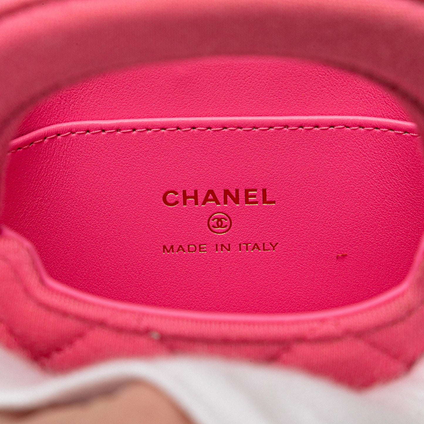 Chanel Mini Nano Jersey Kelly Shopper Bag