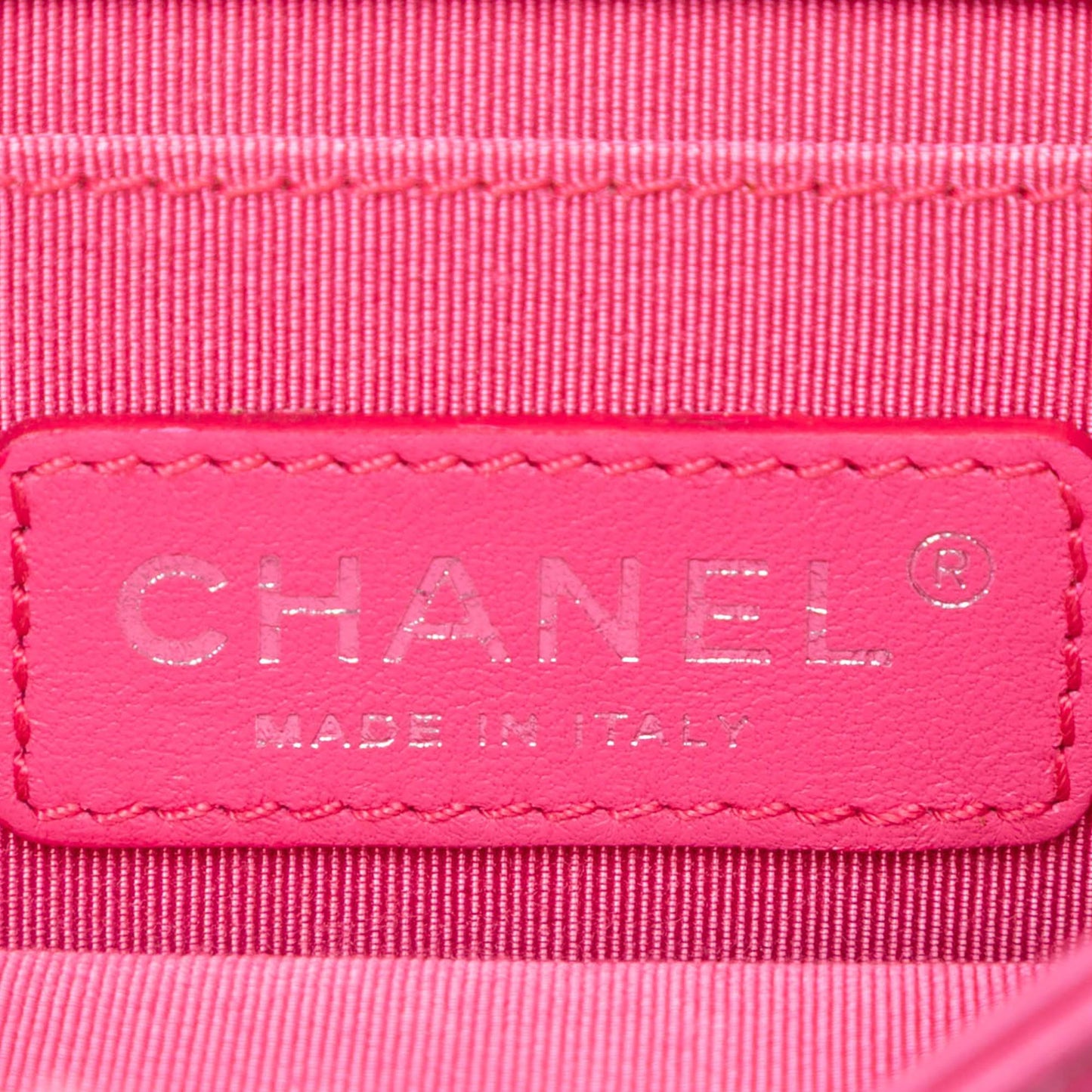 Chanel Mini Ombre Acrylic and Patent Boy Brick Flap