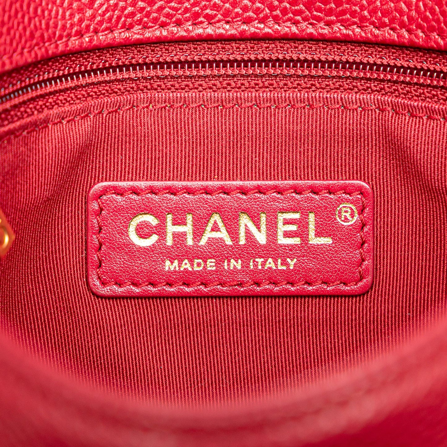 Chanel Mini Quilted Caviar Carry Around Flap