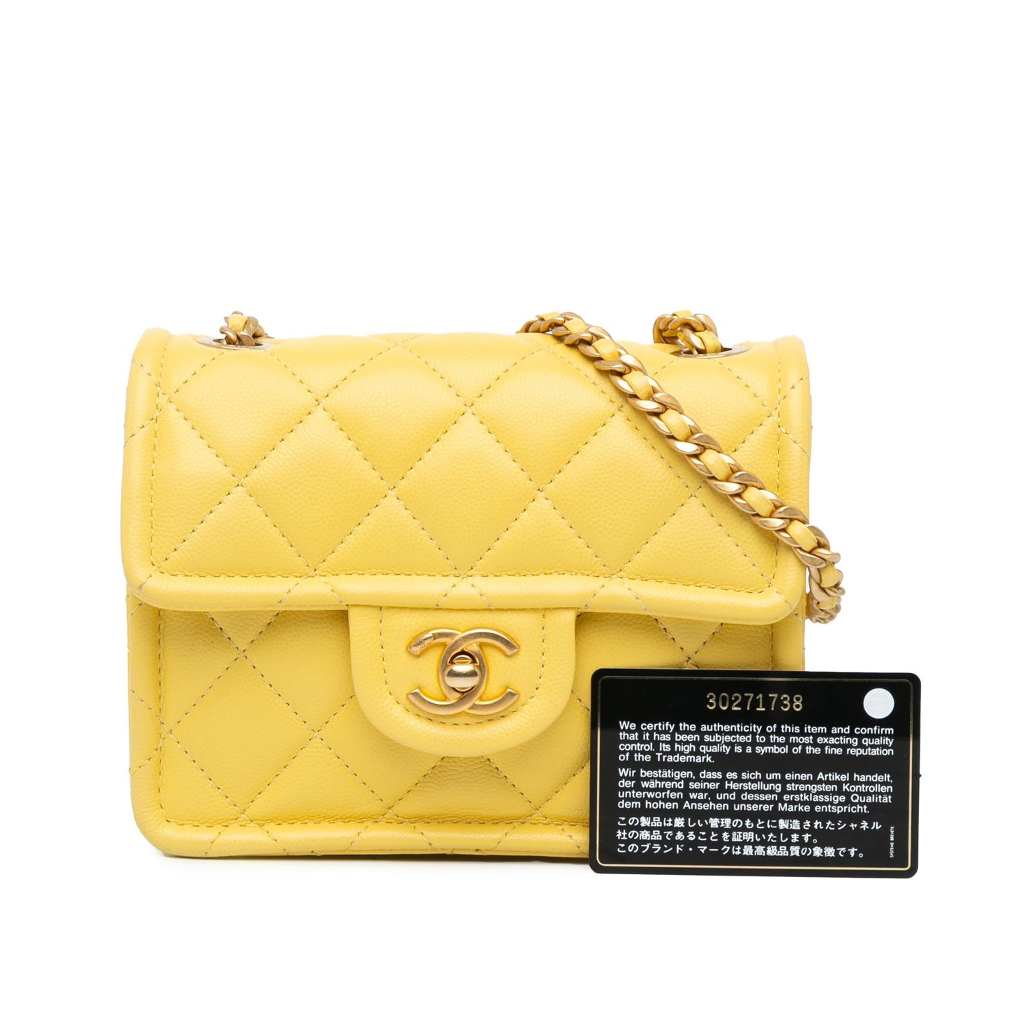 Chanel Mini Quilted Caviar Sweet Classic Flap (SHG-7qkTJa)
