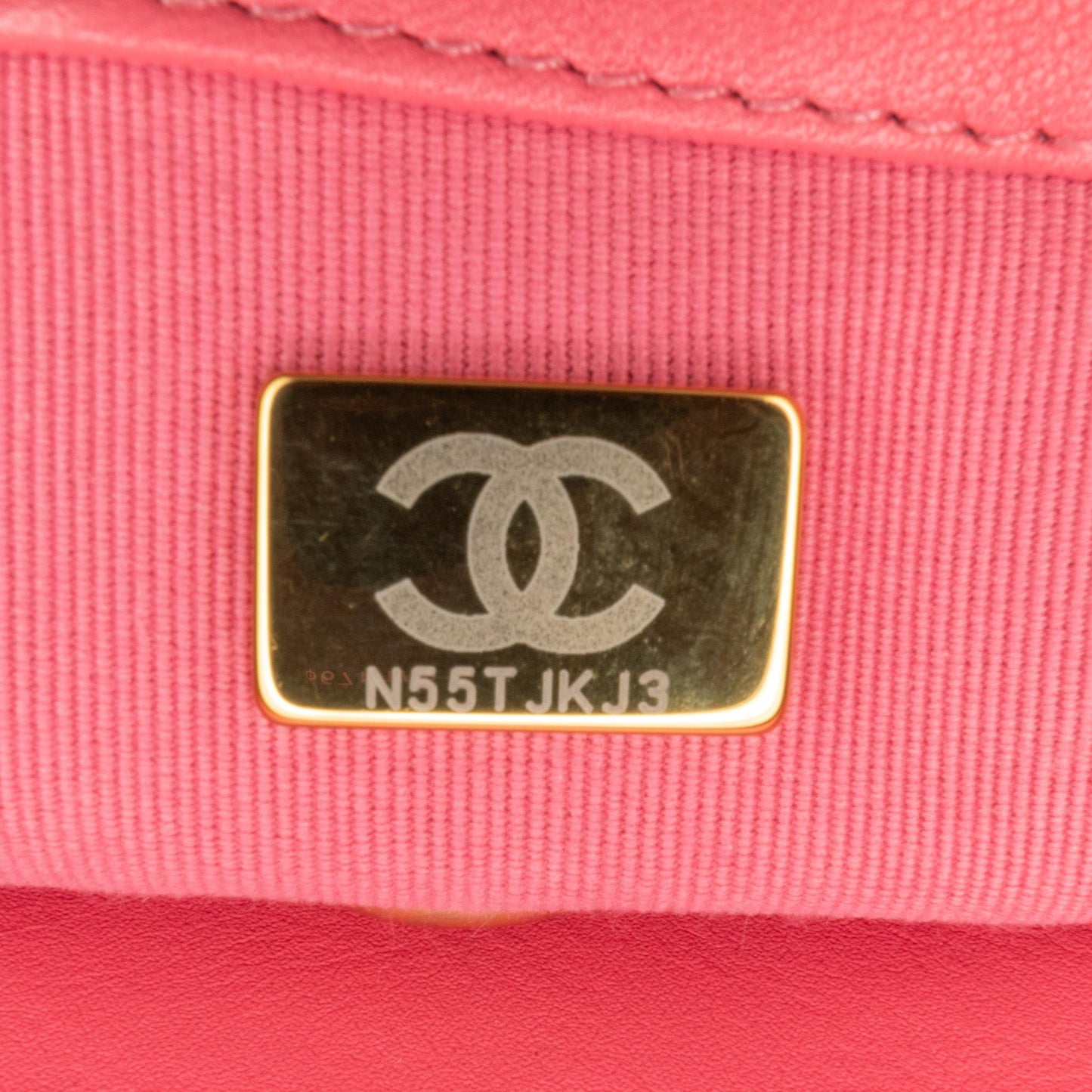 Chanel Mini Quilted Lambskin Plexiglass Coco Love Flap (SHG-jg1Sc6)