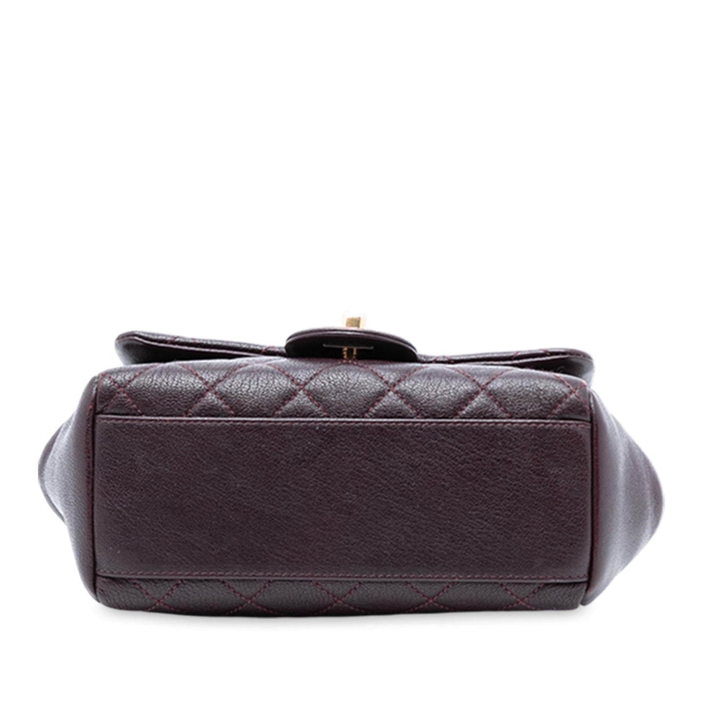 Chanel Mini Quilted Sheepskin Trapezio Flap