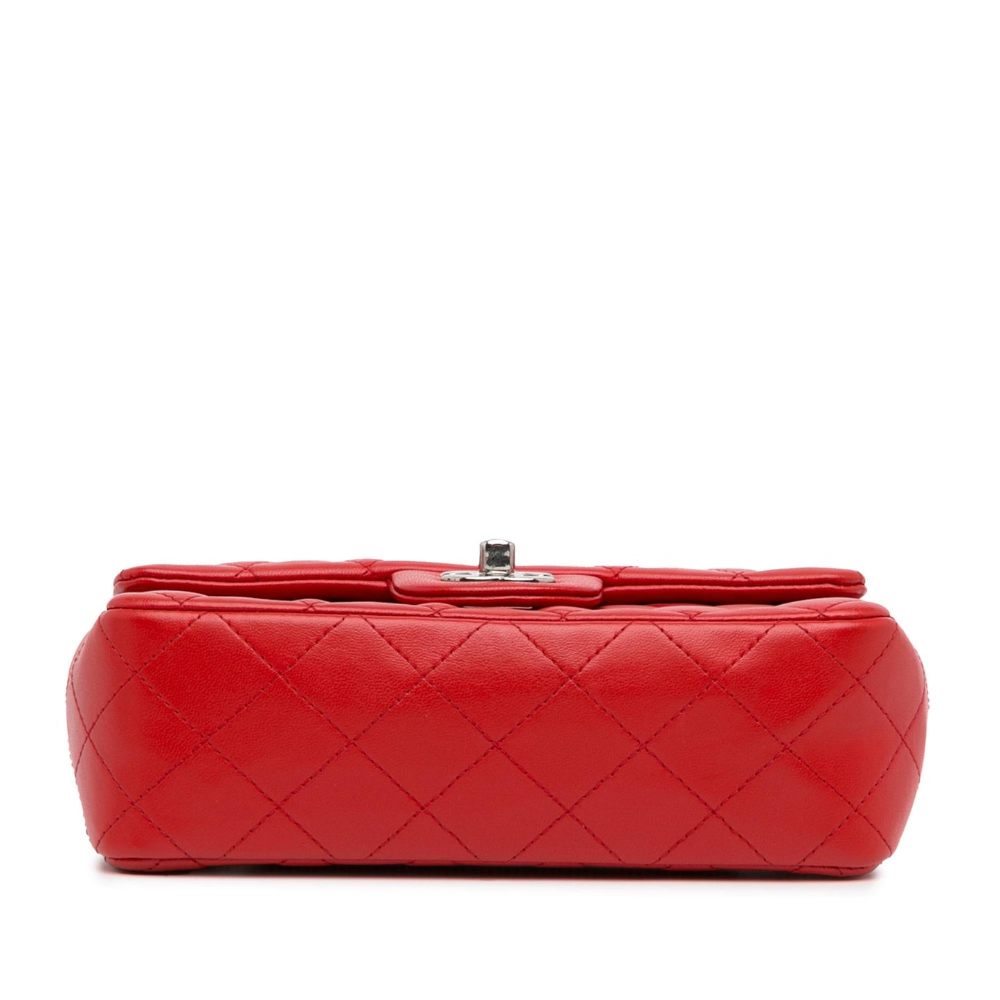 Chanel Mini Rectangular Classic Lambskin Single Flap (SHG-ibXR3K)