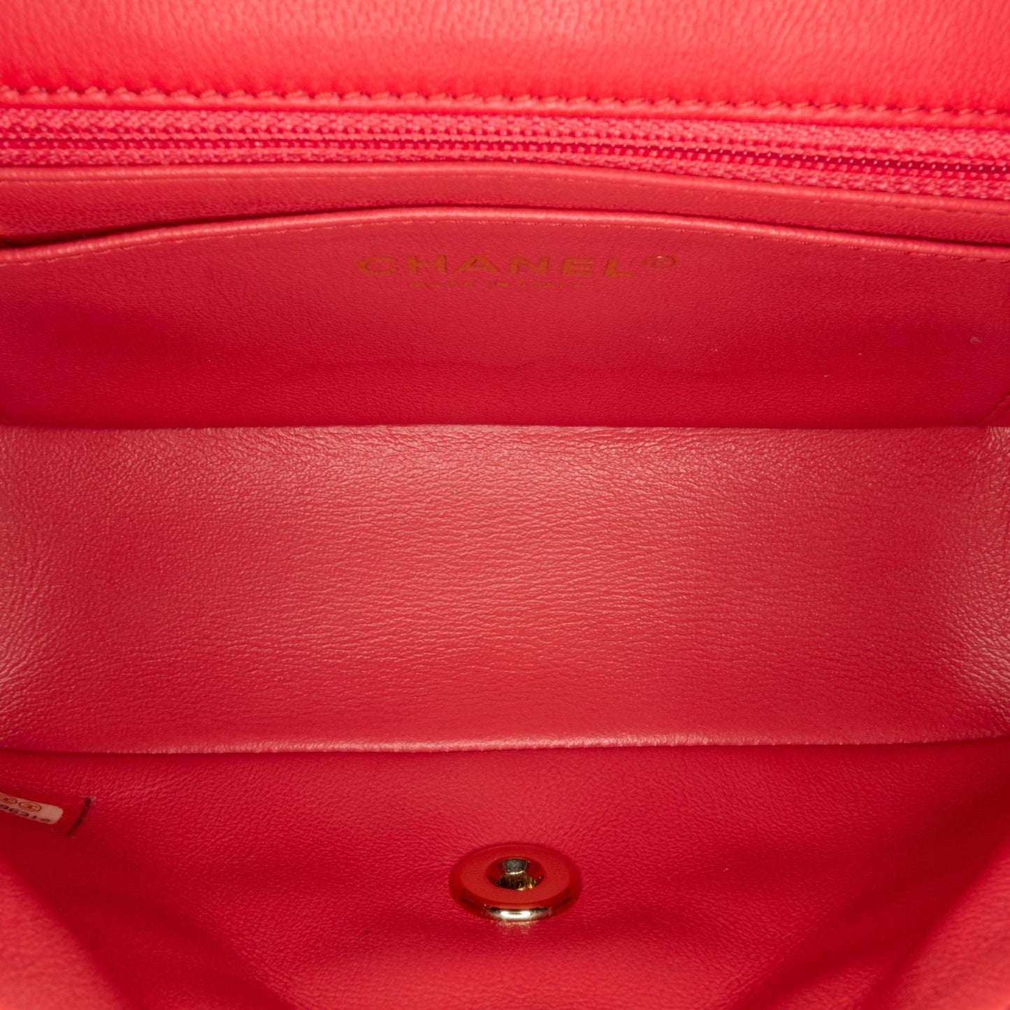Chanel Mini Rectangular Classic Lambskin Single Flap (SHG-aMDNhD)