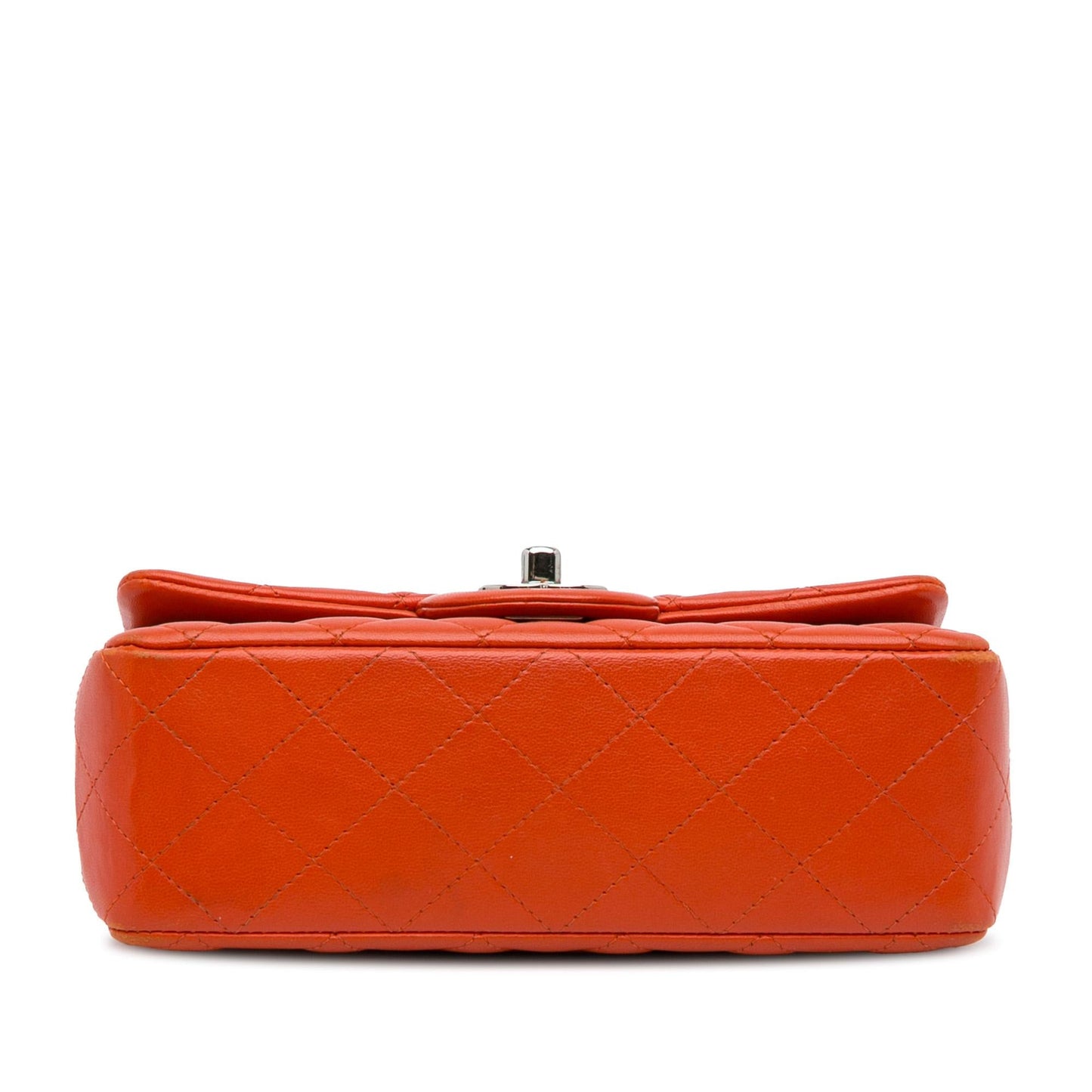 Chanel Mini Rectangular Classic Lambskin Single Flap (SHG-ivLQsv)