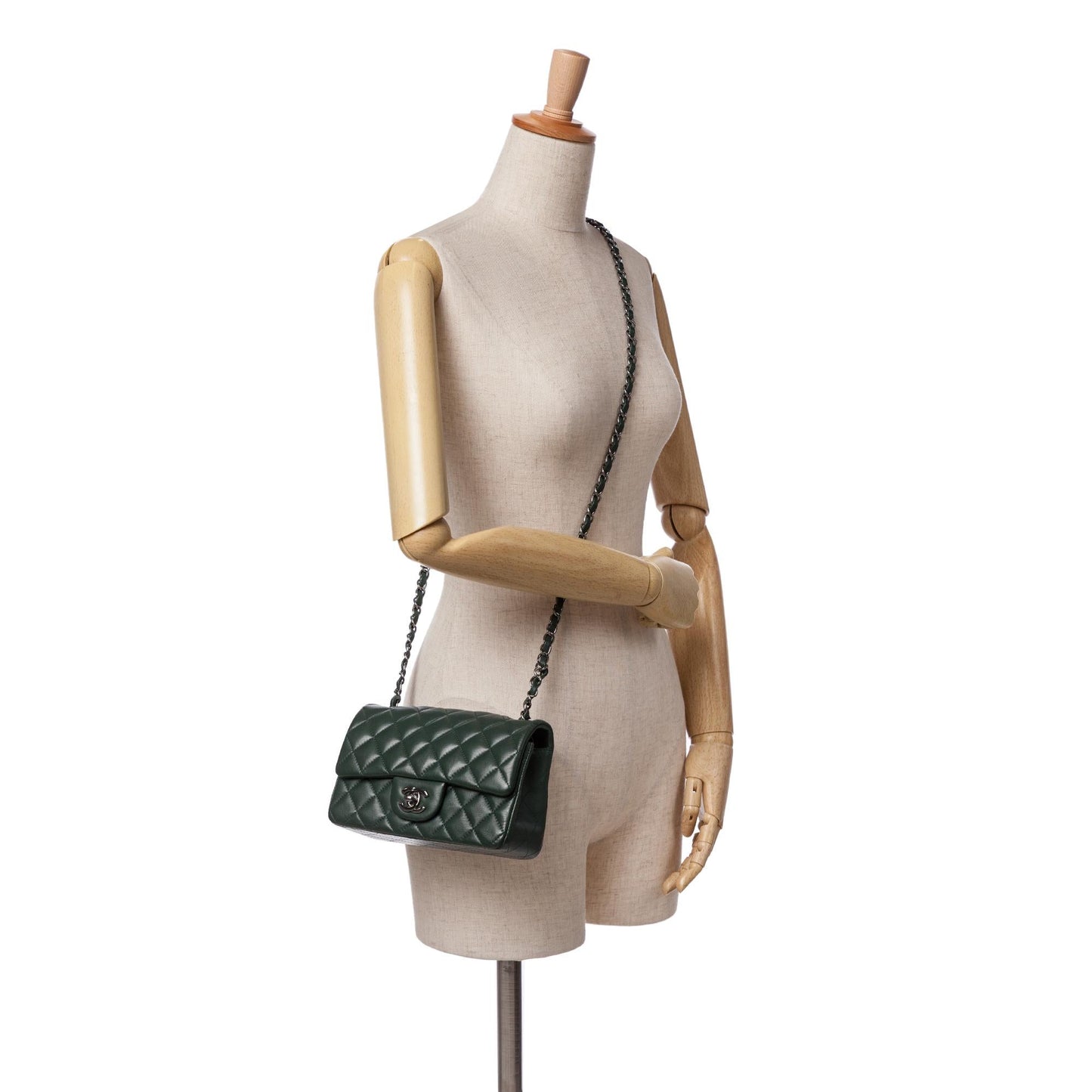 Chanel Mini Rectangular Classic Lambskin Single Flap