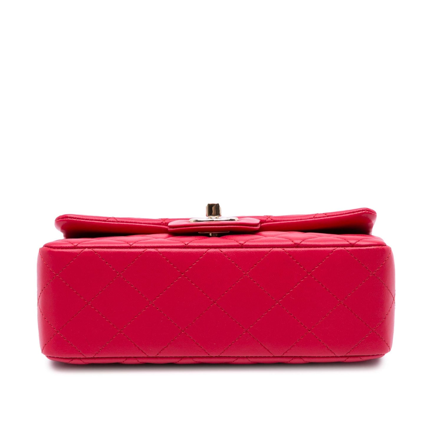Chanel Mini Rectangular Classic Lambskin Single Flap