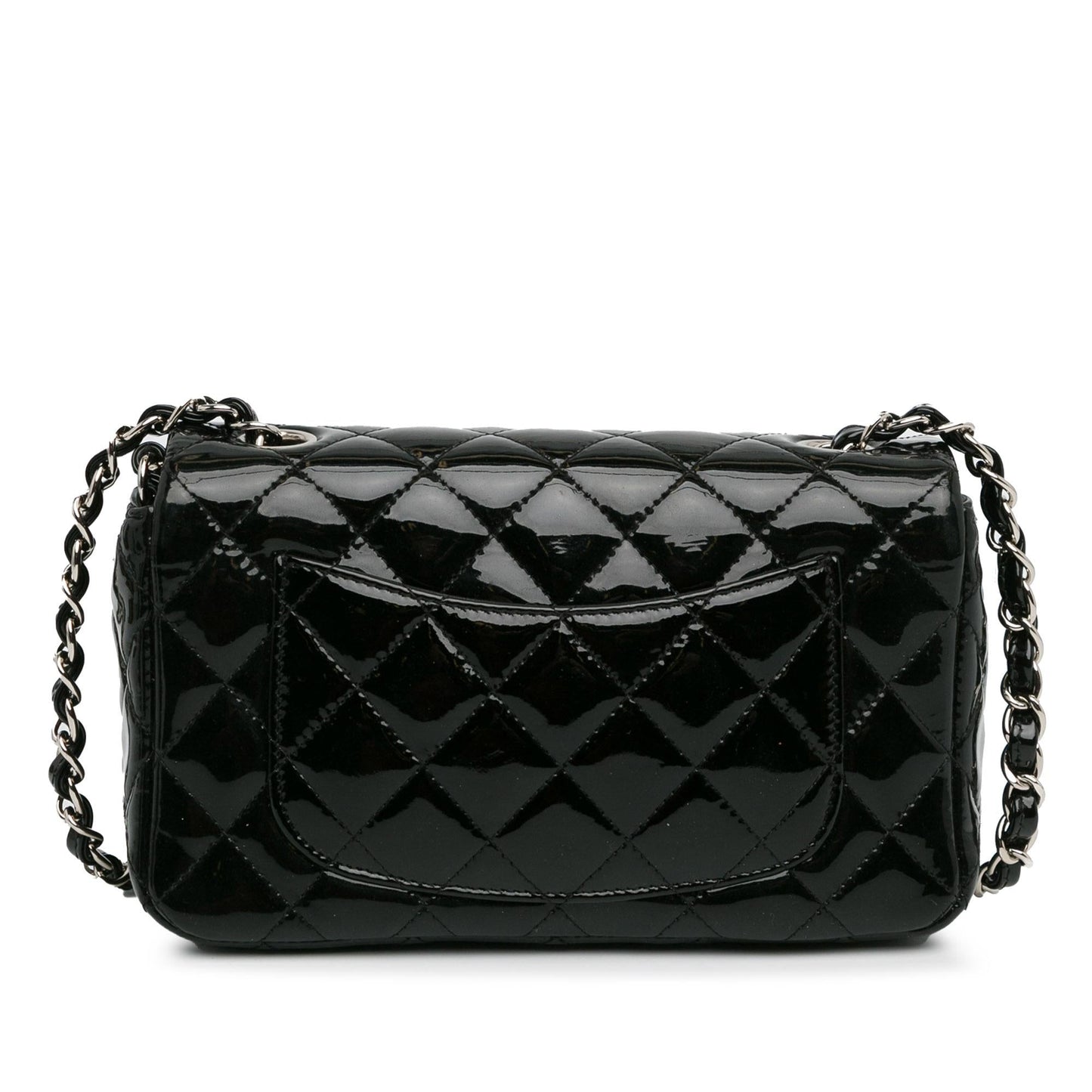 Luxury Chanel Mini Rectangular Classic Patent Single Flap (SHG-foRix8)