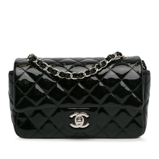 Luxury Chanel Mini Rectangular Classic Patent Single Flap (SHG-foRix8)