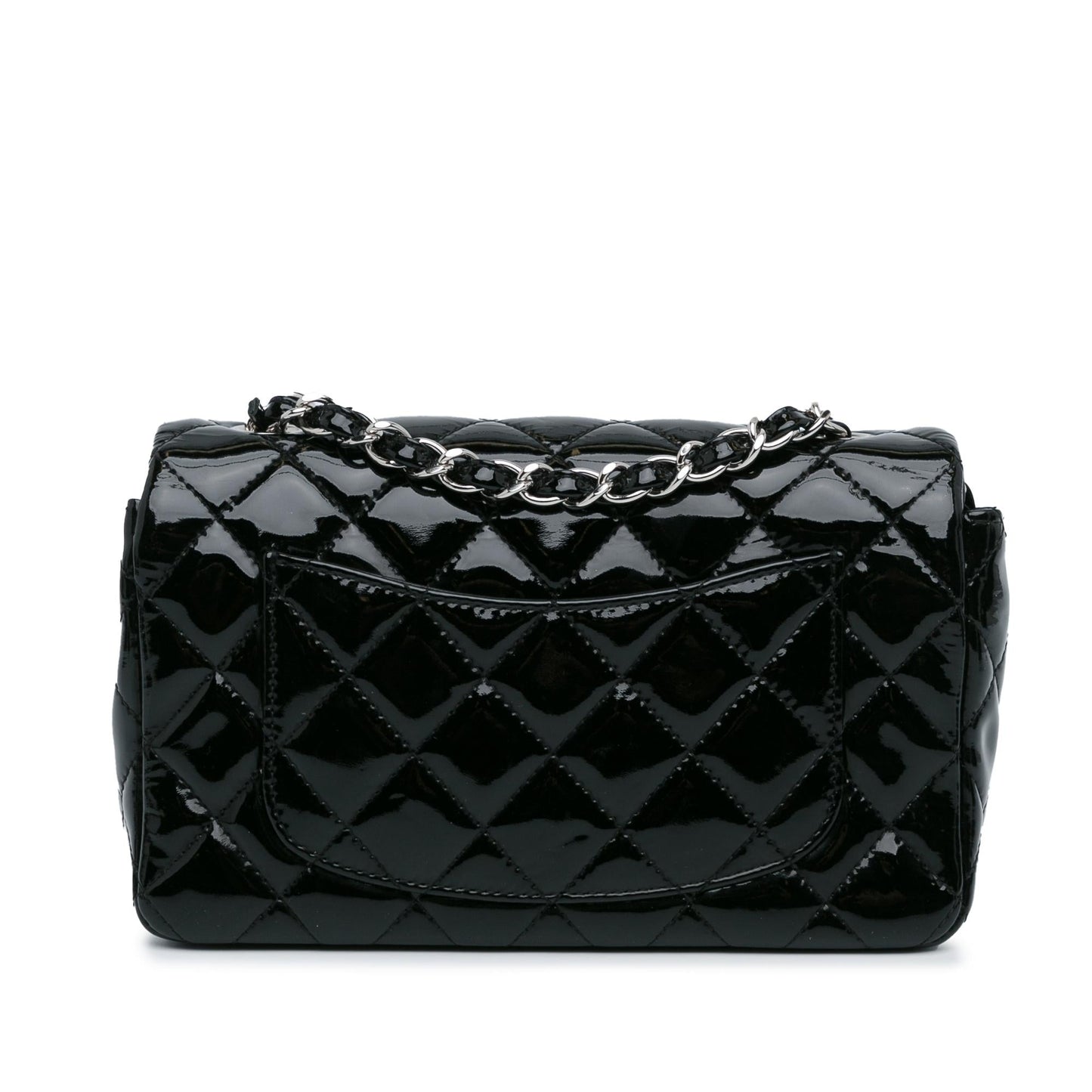 Luxury Chanel Mini Rectangular Classic Patent Single Flap (SHG-0ku6lp)