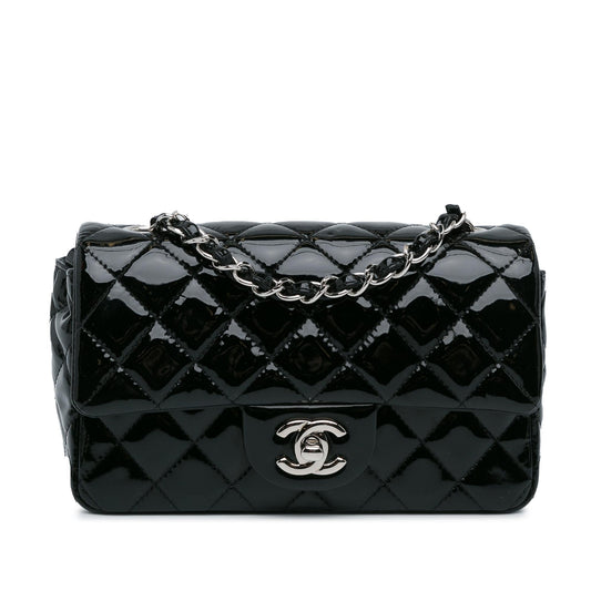 Luxury Chanel Mini Rectangular Classic Patent Single Flap (SHG-0ku6lp)