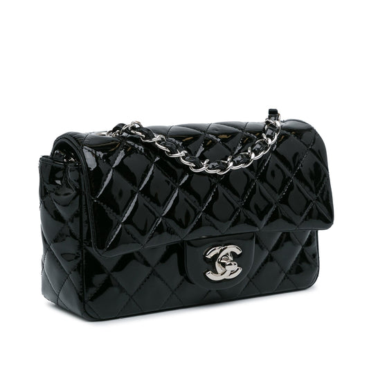 Luxury Chanel Mini Rectangular Classic Patent Single Flap (SHG-0ku6lp)