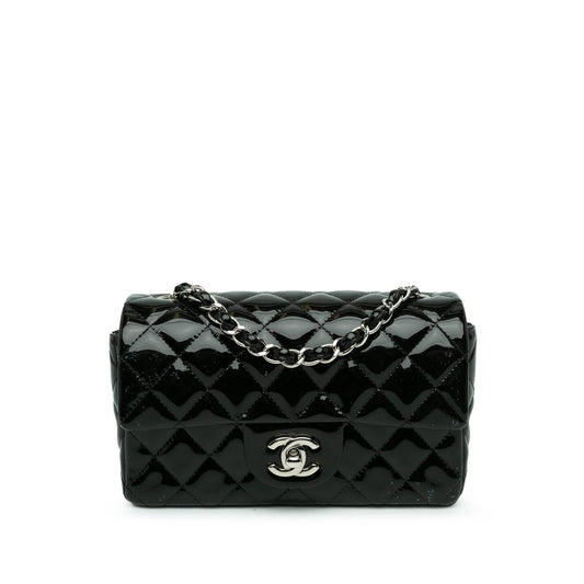 Luxury Chanel Mini Rectangular Classic Patent Single Flap (SHG-FyA2eh)
