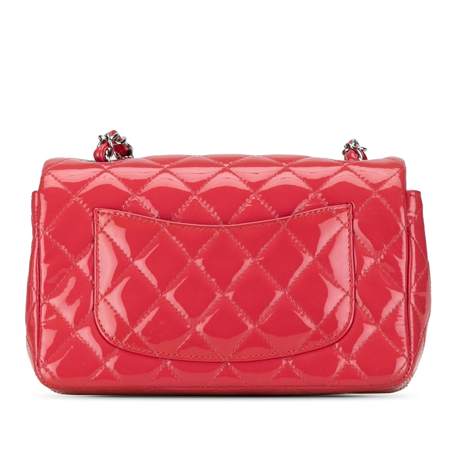 Luxury Chanel Mini Rectangular Classic Patent Single Flap (SHG-XuFX41)