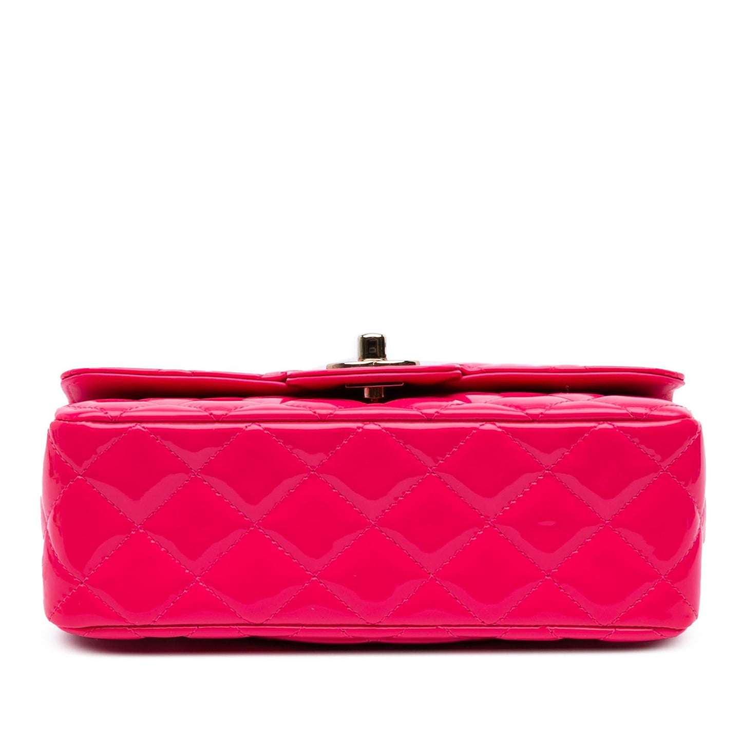 Chanel Mini Rectangular Classic Patent Single Flap