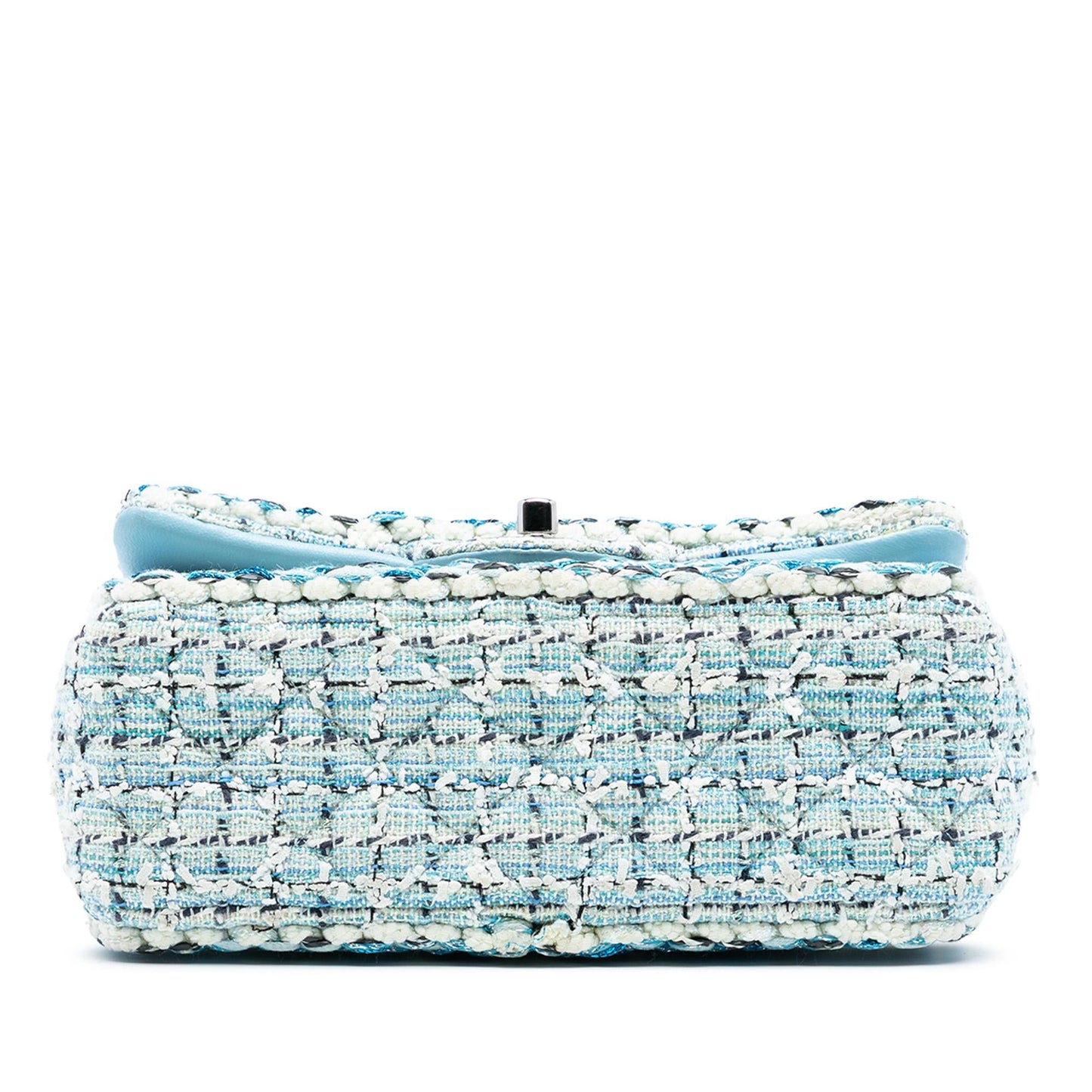 Chanel Mini Rectangular Classic Tweed Braided Single Flap