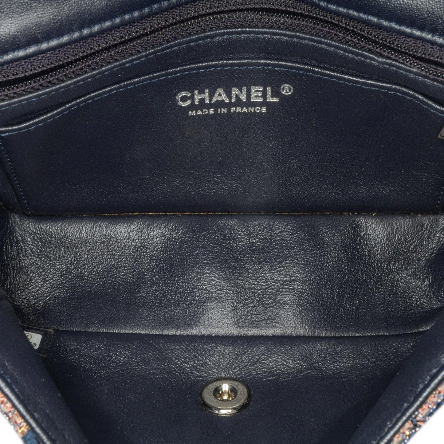 Chanel Mini Rectangular Classic Tweed Flap