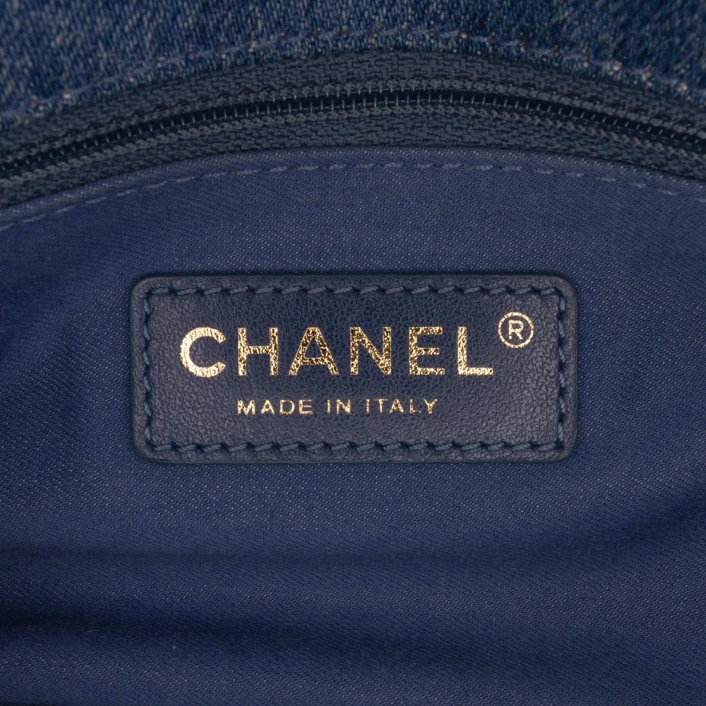 Chanel Mini Rectangular Quilted Denim Mood Flap