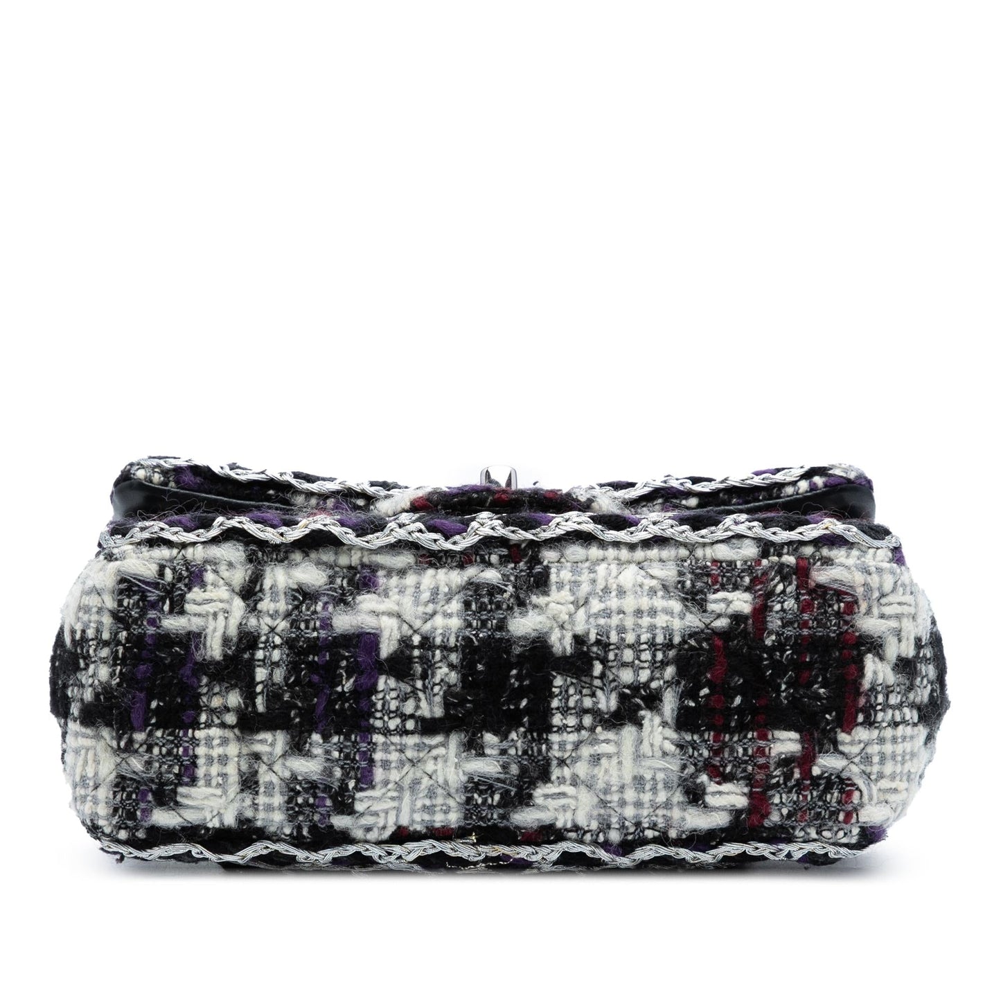 Chanel Mini Rectangular Quilted Tweed Single Flap